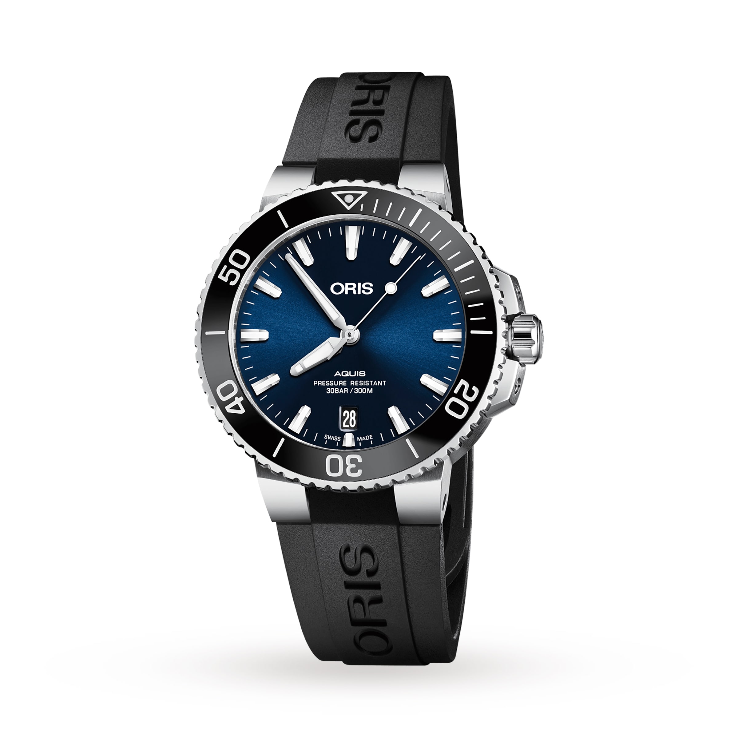 Oris aquis 39.5 lug hotsell to lug