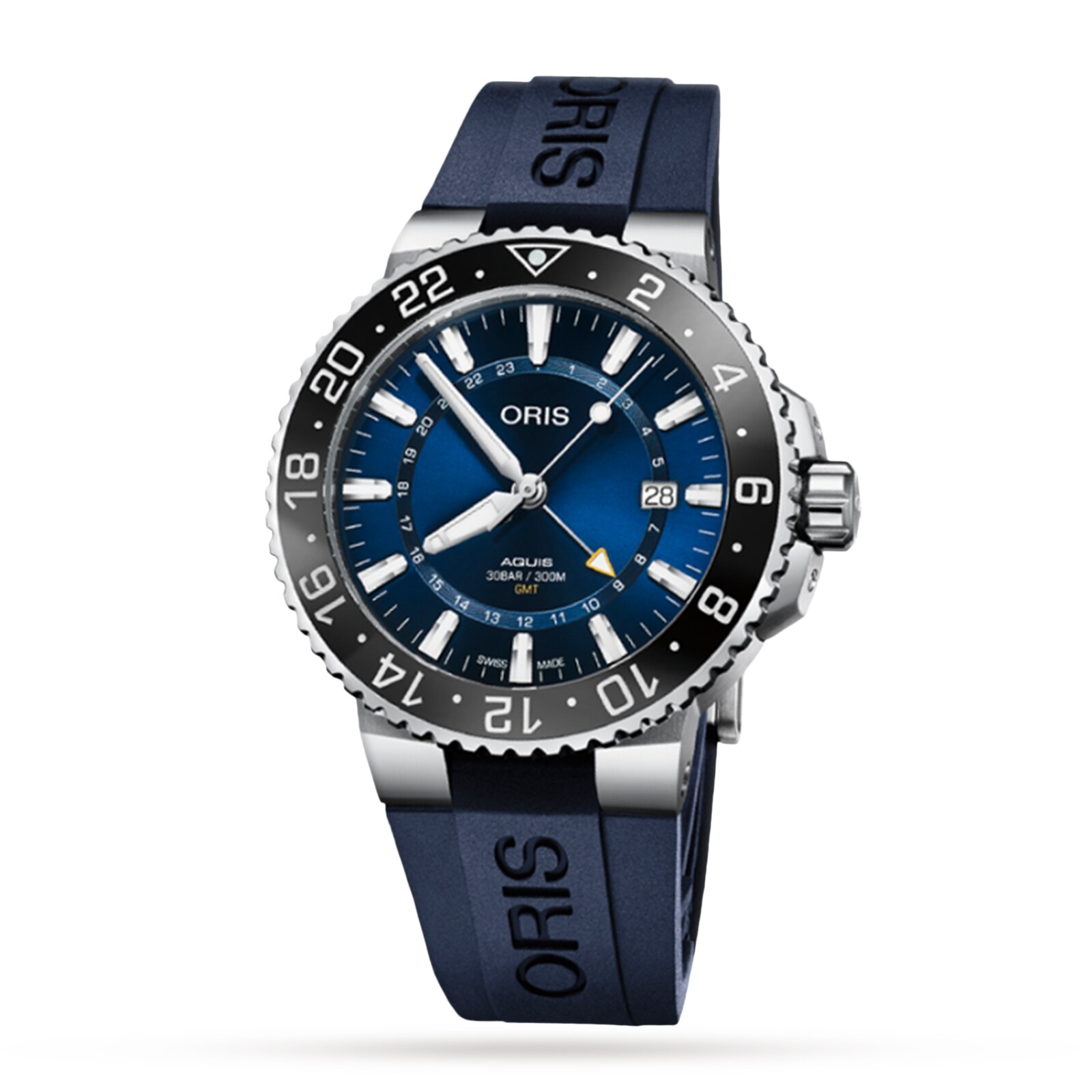 Oris Aquis GMT Date 01 798 7754 4135 07 4 24 65EB Watches Of