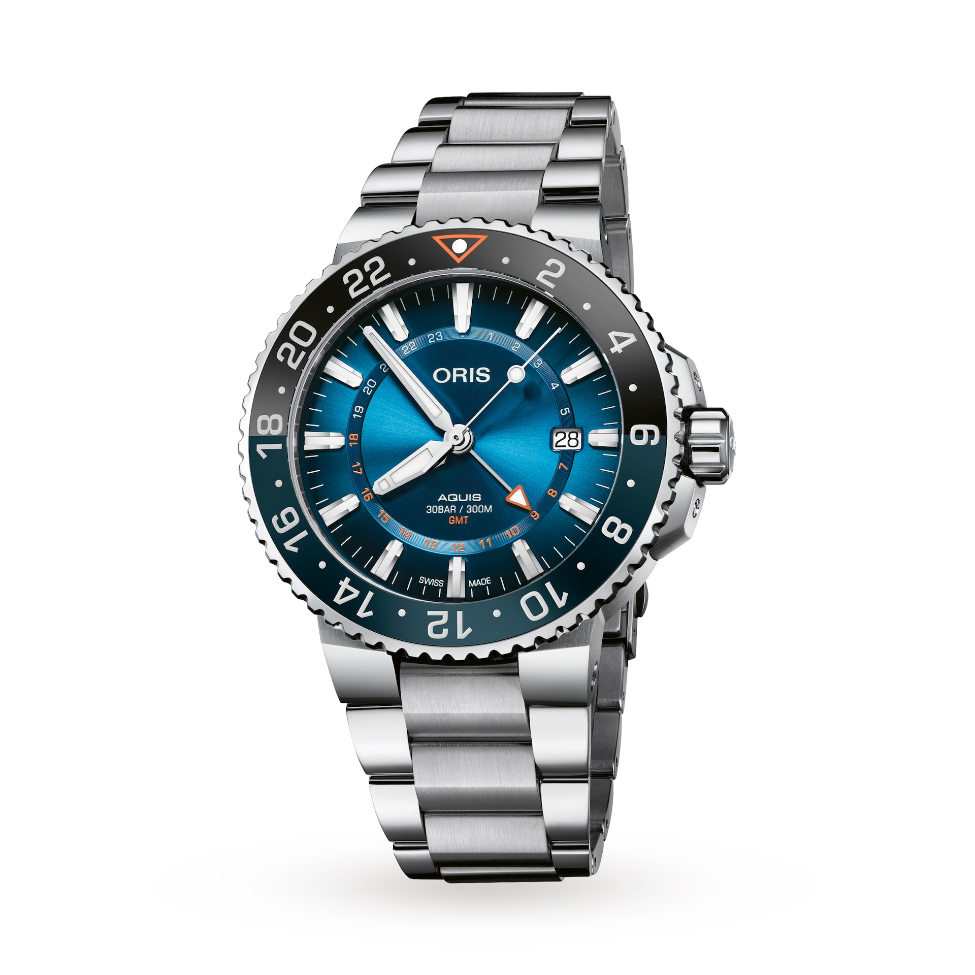 Oris Aquis Carysfort Reef Limited Edition 43.5mm Mens Watch Blue