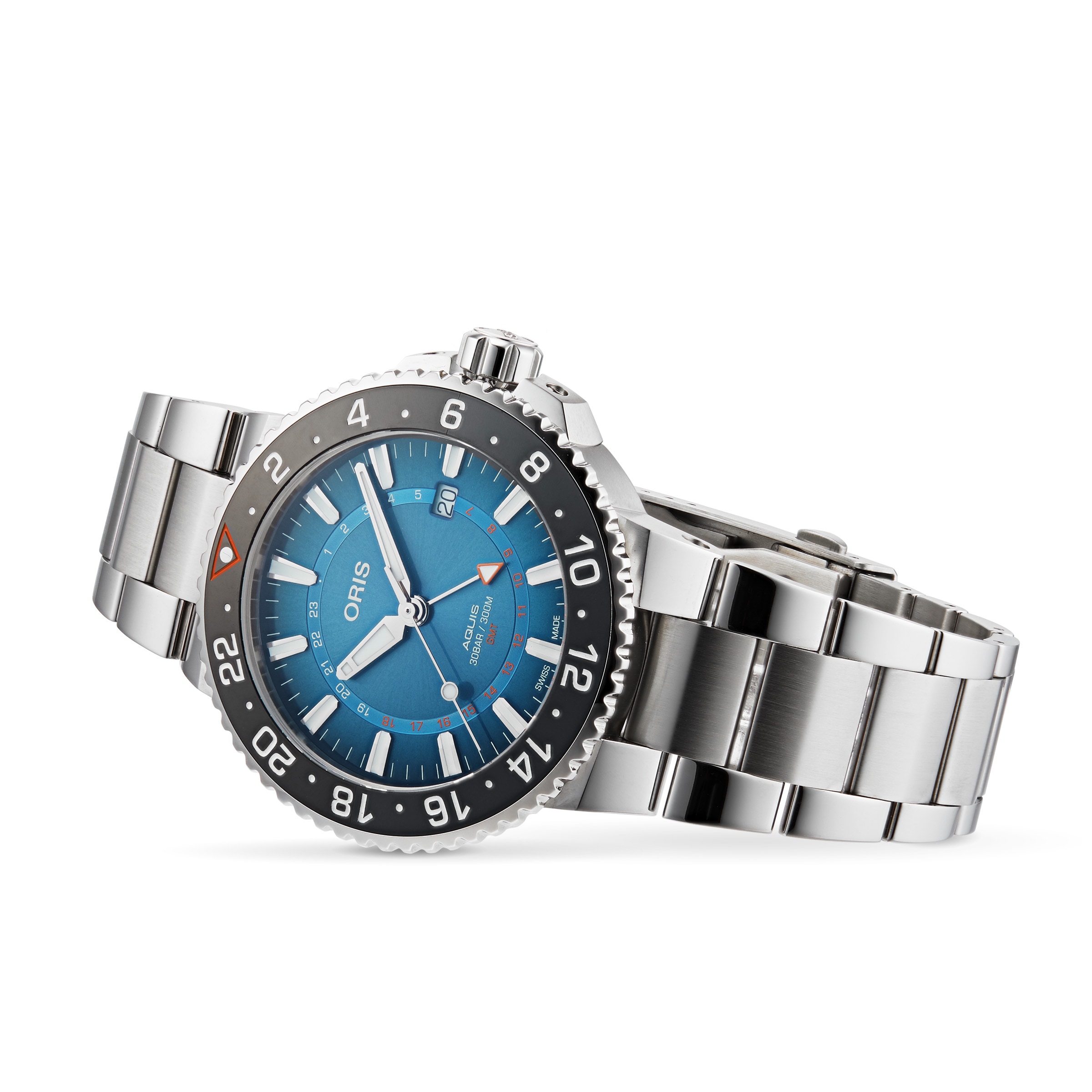 Oris Aquis Carysfort 43.5mm Mens Watch 01 798 7754 4185 SET MB