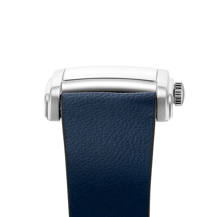 Oris Rectangular Blue 25 x 30mm