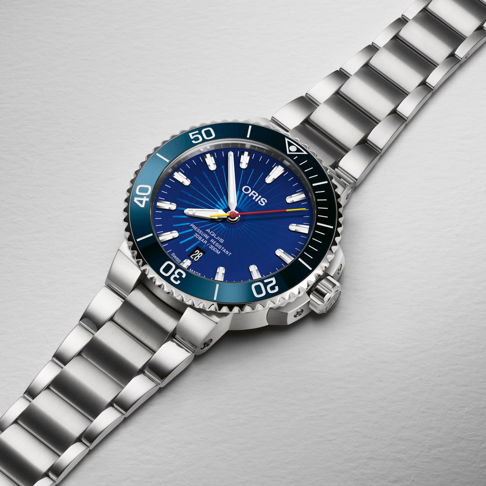 Oris clean ocean discount watch