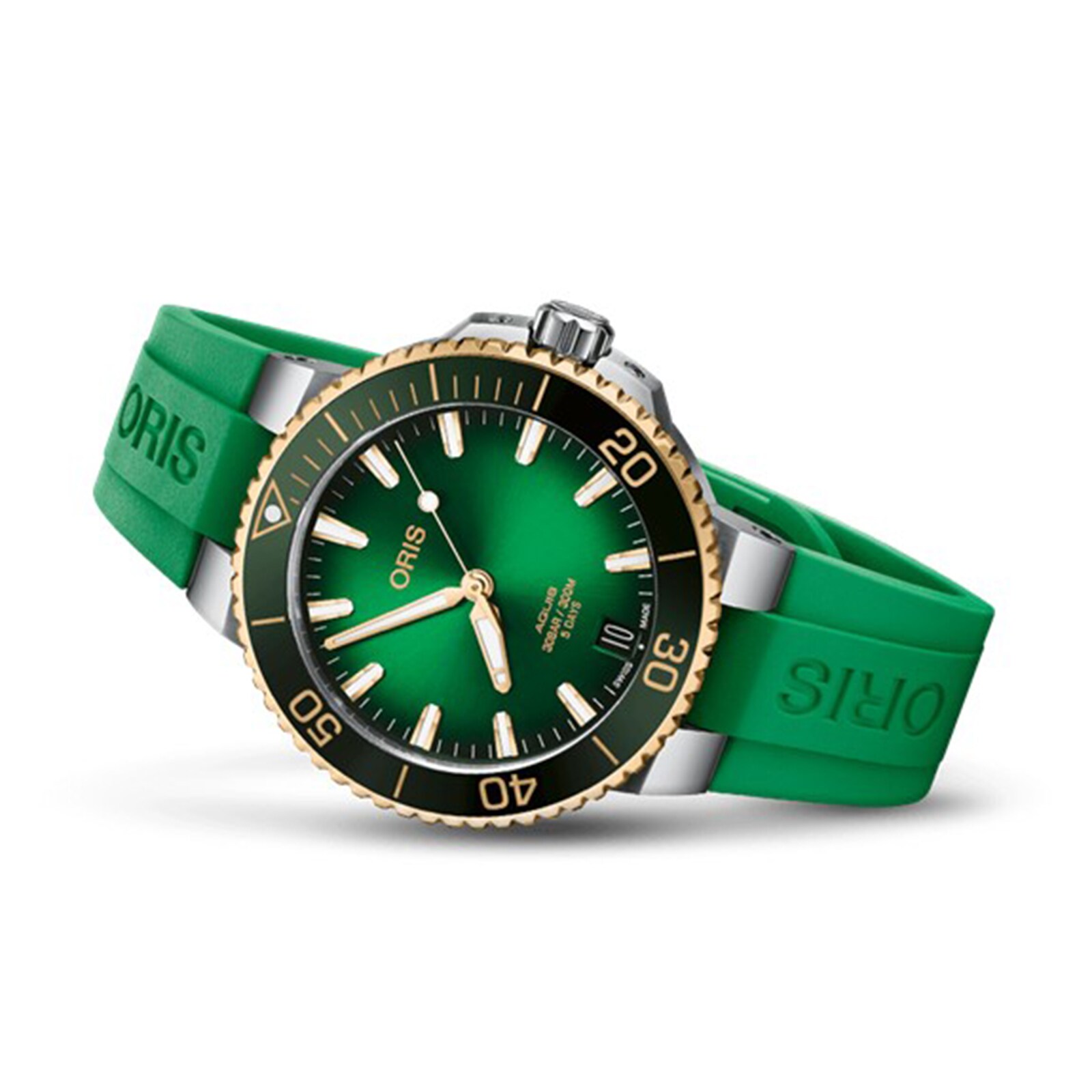 Oris Aquis Date Calibre 400 41.5mm, Rubber Strap Watch