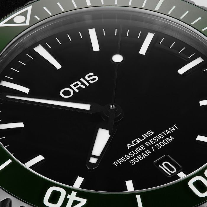 Oris Aquis 41.5mm Limited Edition Mens Watch Watches Of Switzerland Exclusive