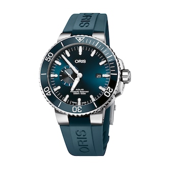 Oris Aquis 45.5mm Mens Watch Blue Rubber Oris Aquis 45.5mm Mens Watch Blue Rubber