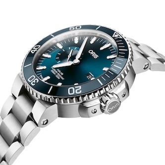 Oris Aquis 45.5mm Mens Watch Blue Stainless Steel