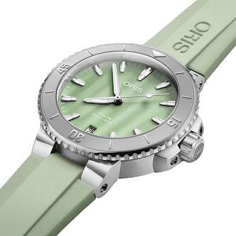 Oris Aquis Date 36.5mm Unisex Watch Green Oris Aquis Date 36.5mm Unisex Watch Green