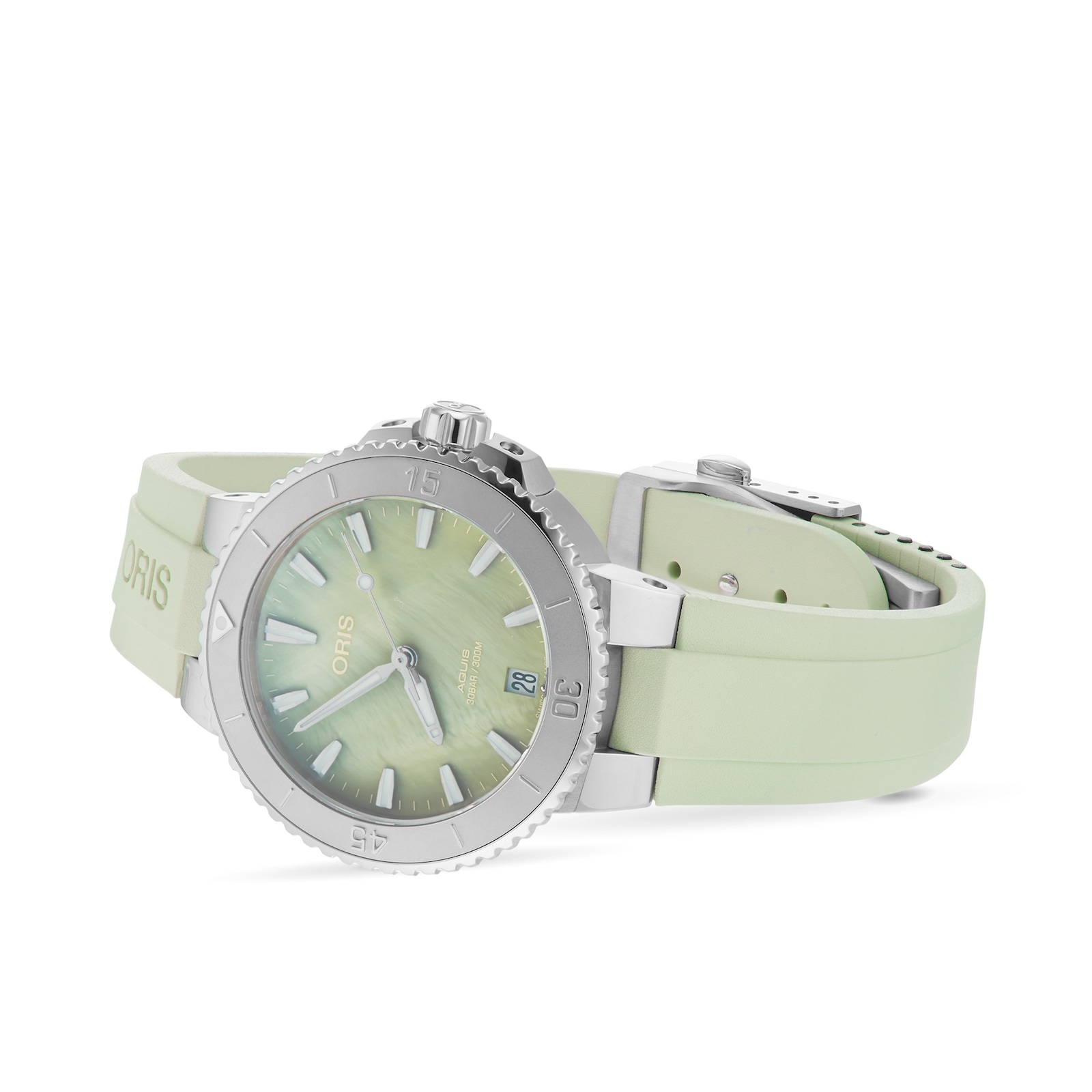 Oris Aquis Date 36.5mm Unisex Watch Green