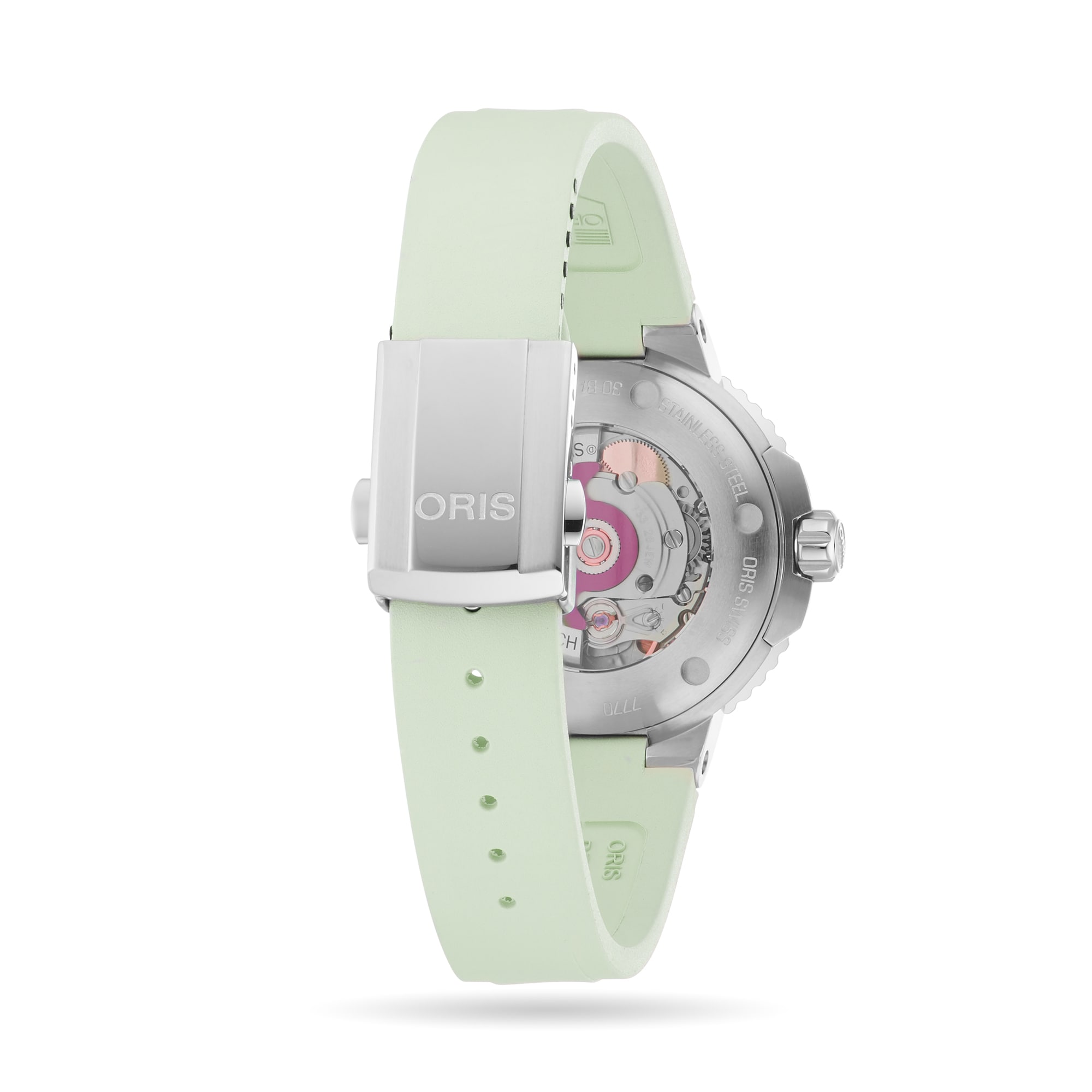 Aquis Date 36.5mm Unisex Watch Green