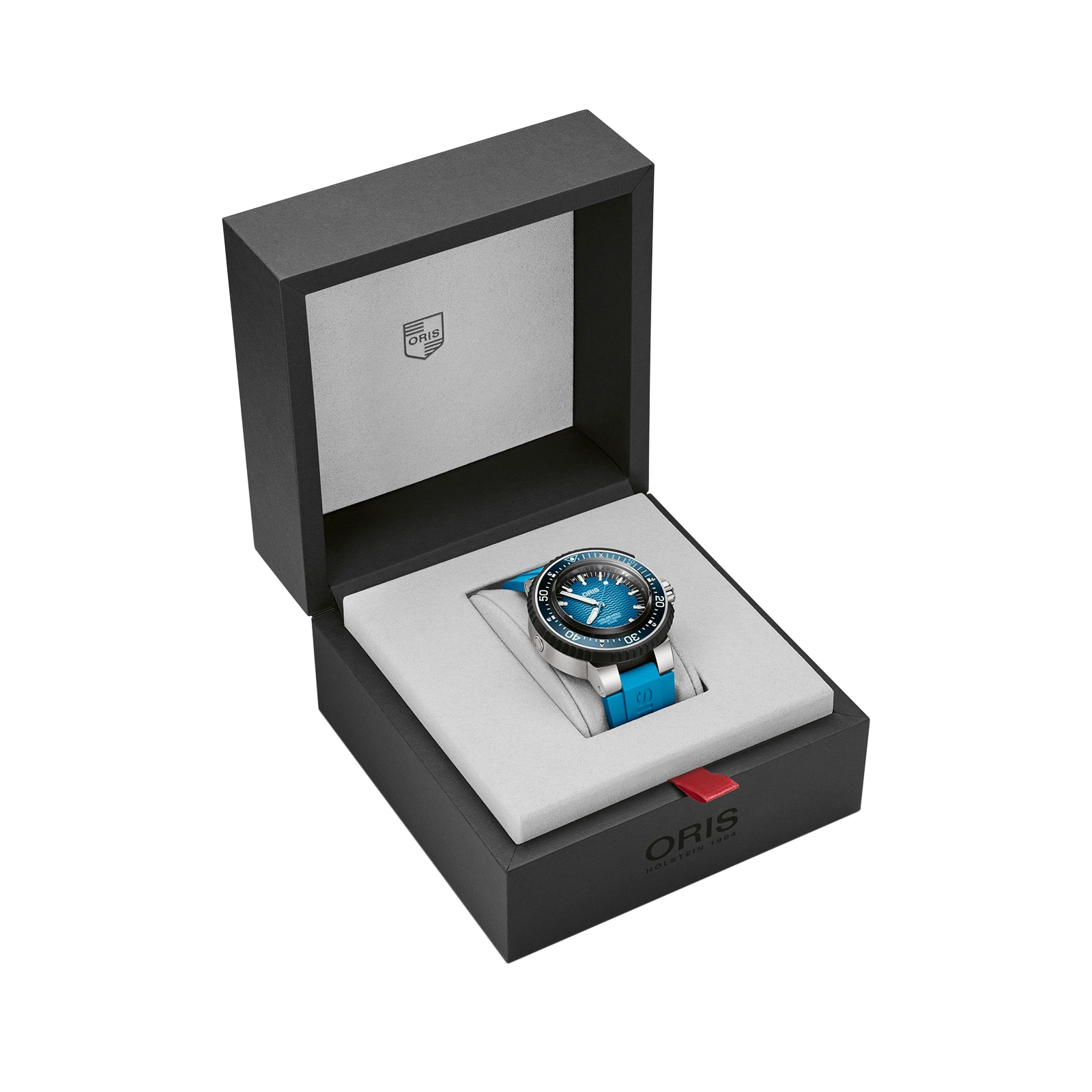 Oris Aquis Pro 4000m 49.5mm Mens Watch Blue Oris Aquis Pro 4000m 49.5mm Mens Watch Blue