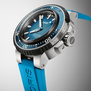 Oris Aquis Pro 4000m 49.5mm Mens Watch Blue