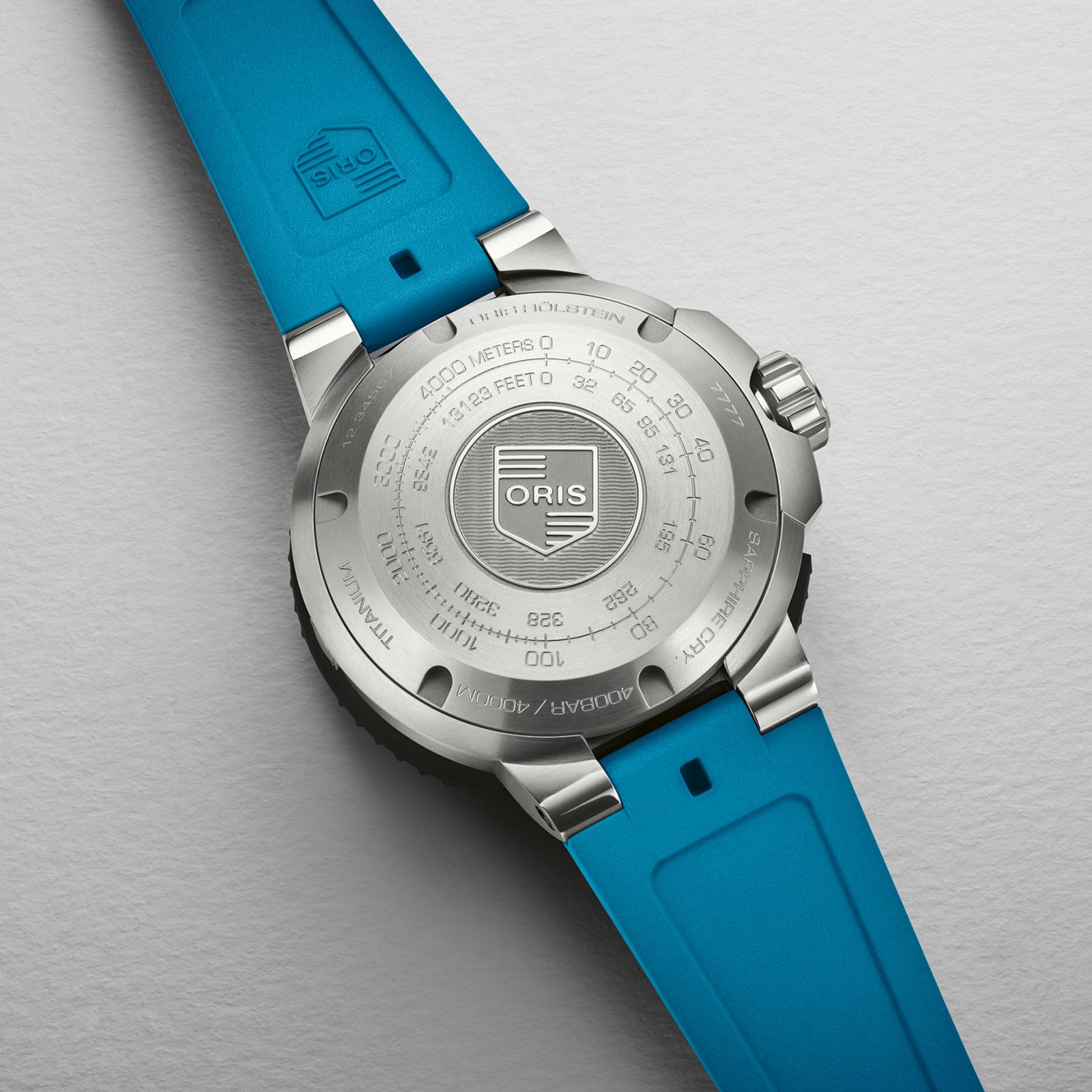 Oris Aquis Pro 4000m 49.5mm Mens Watch Blue Oris Aquis Pro 4000m 49.5mm Mens Watch Blue