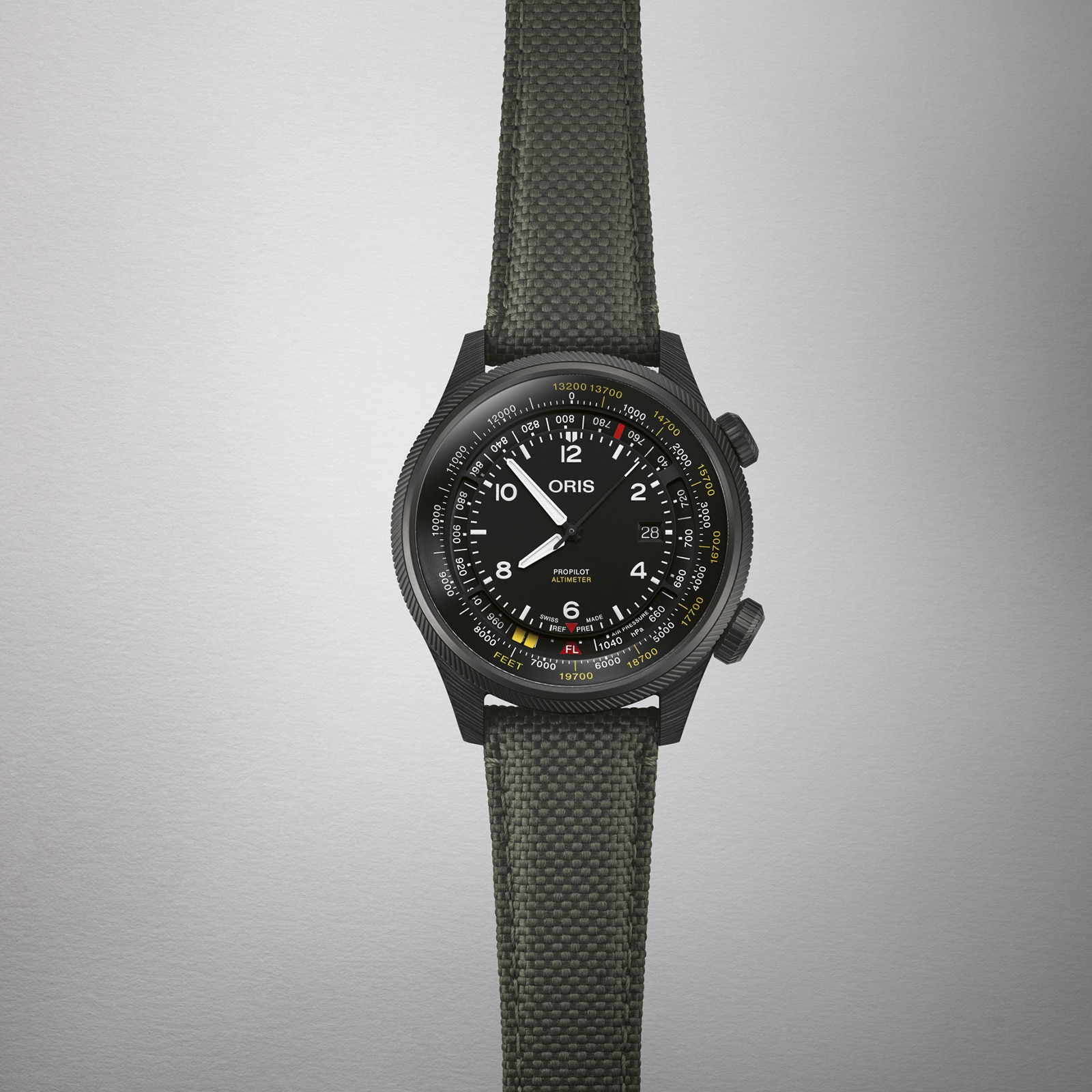 Watch with clearance altitude