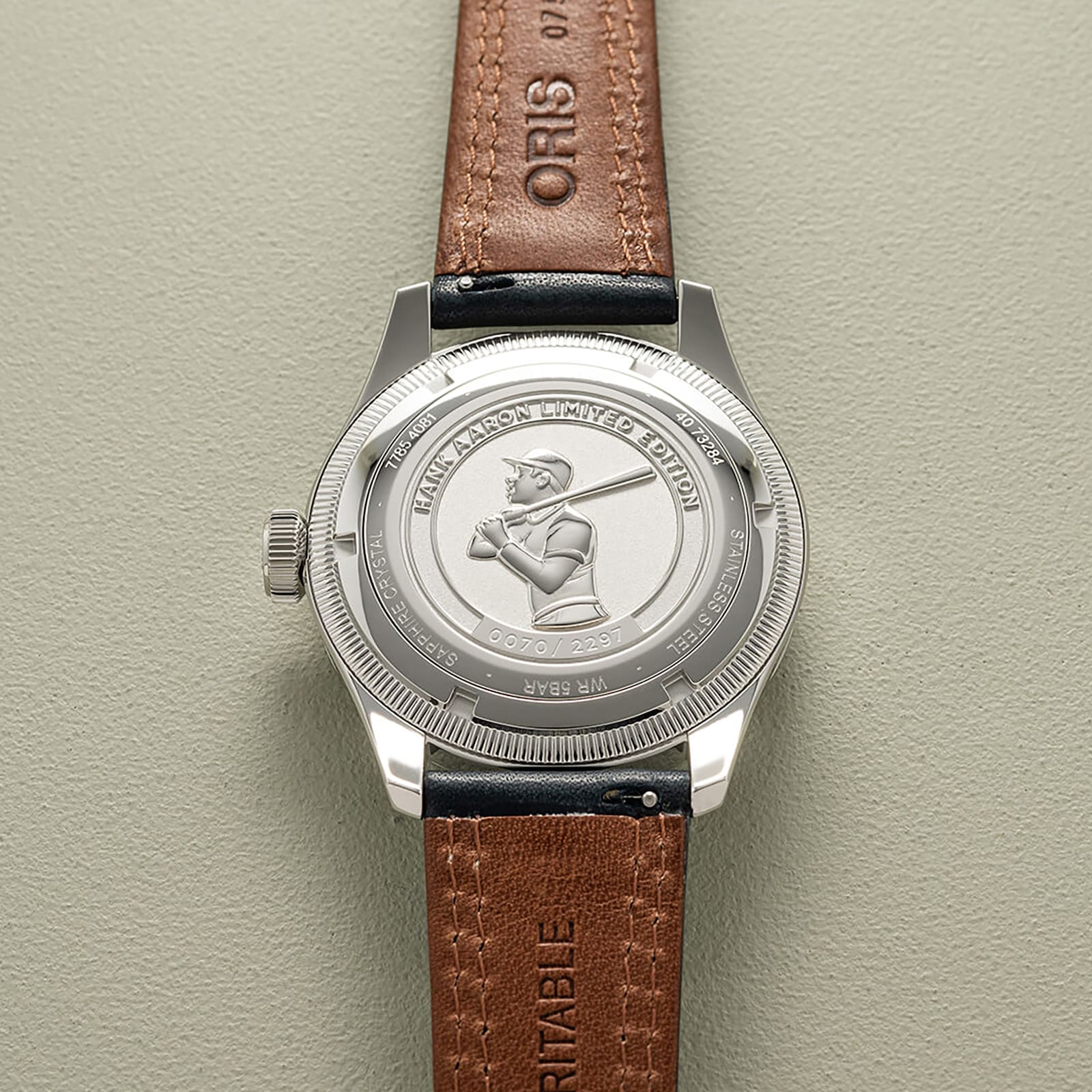 Oris Hank Aaron Limited Edition 40mm Mens Watch