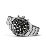 Oris Divers Sixty Five Chronograph 40mm Mens Watch Black Stainless Steel