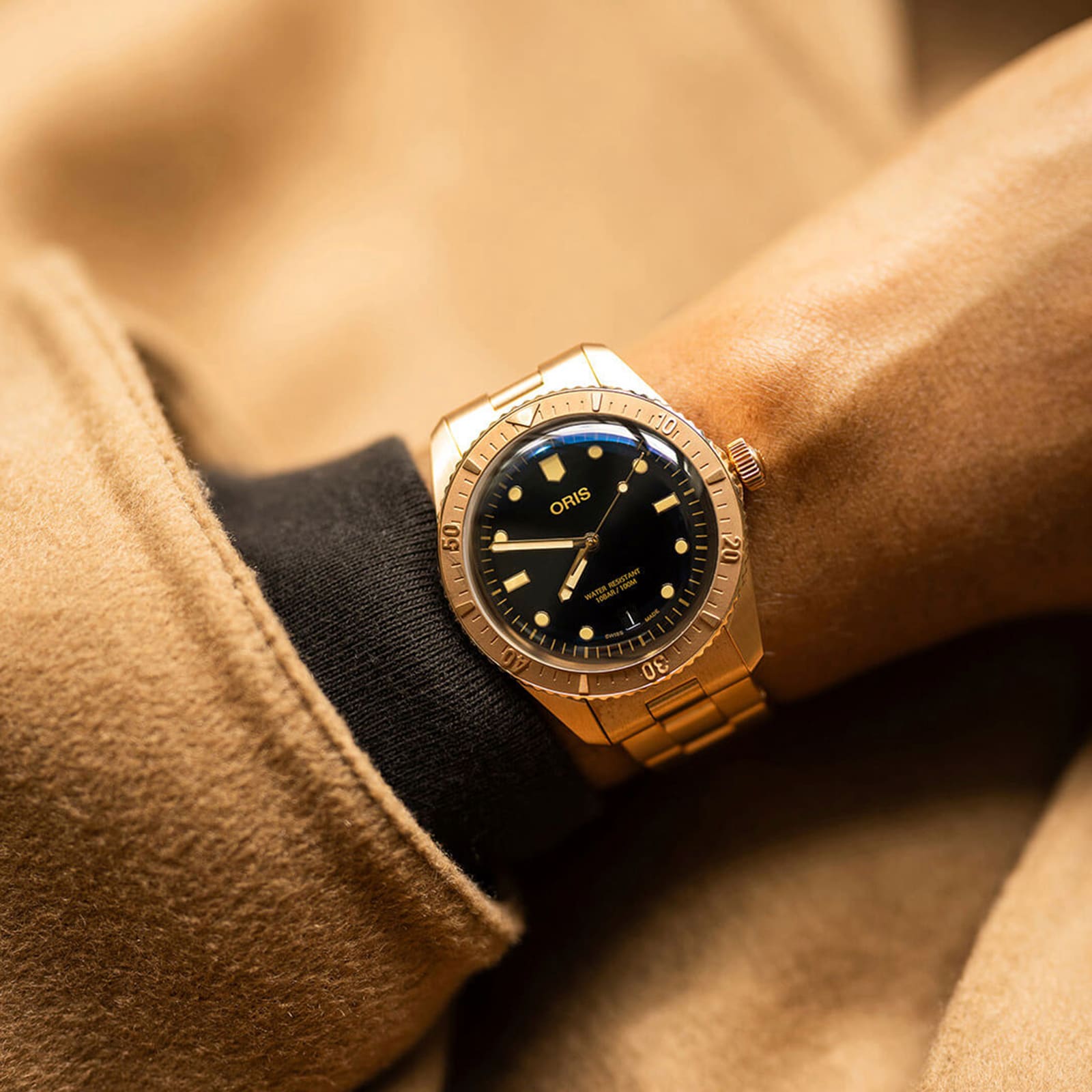 Oris 65 hot sale diver bronze