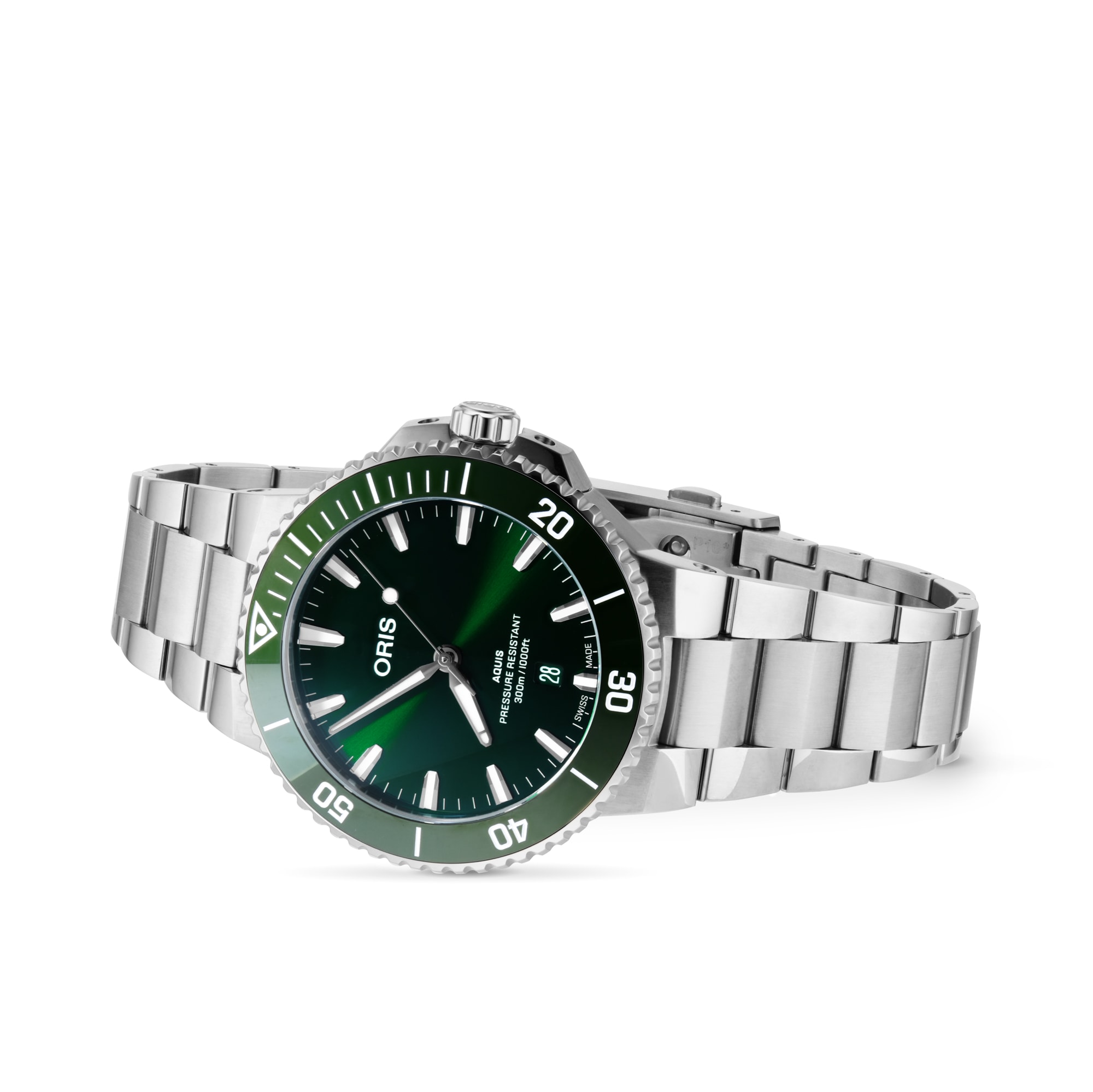 Oris Aquis Date 43.5mm Green Dial Mens Watch Oris Aquis Date 43.5mm Green Dial Mens Watch