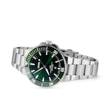 Oris Aquis Date 43.5mm Green Dial Mens Watch