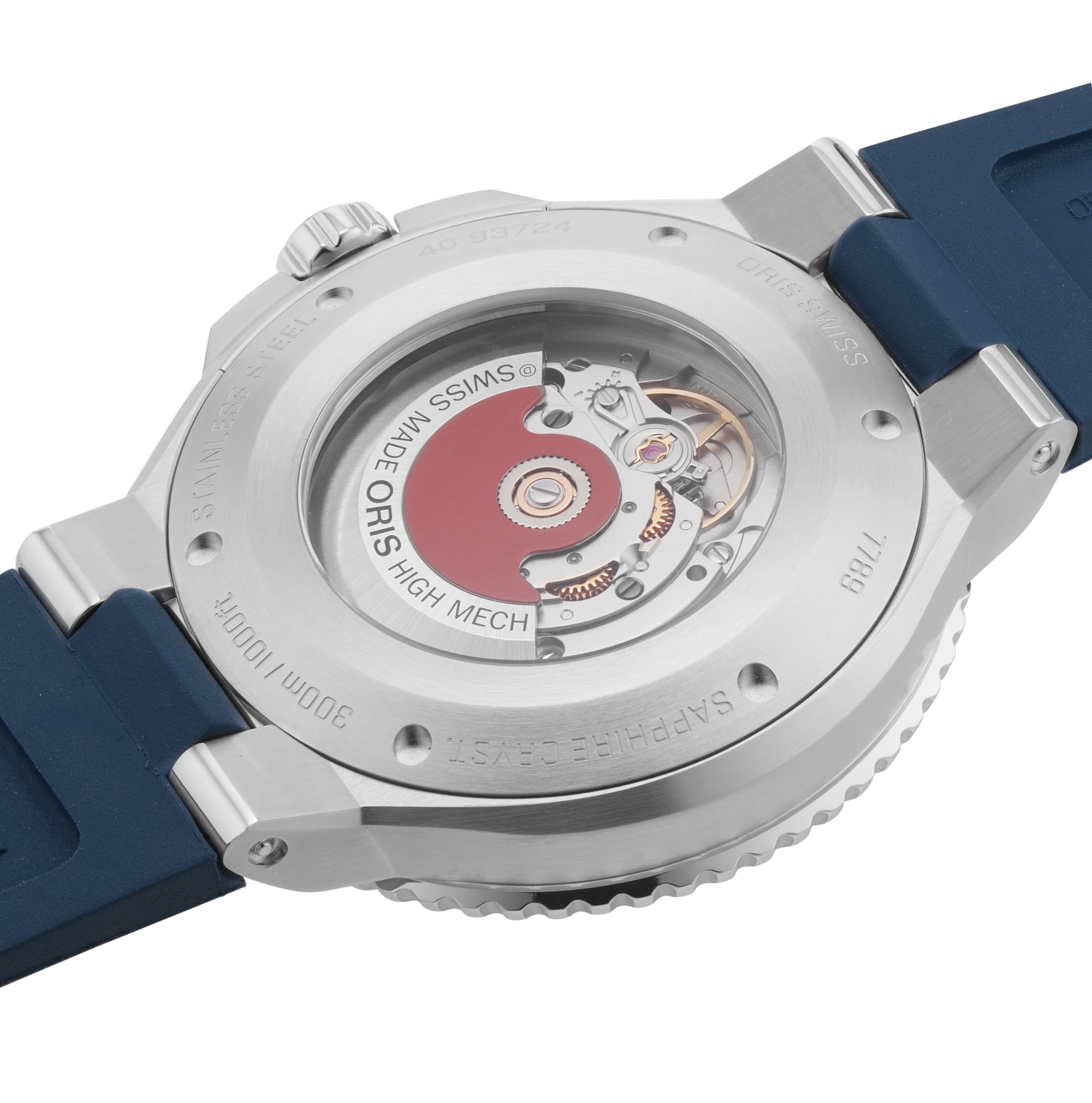 Oris Aquis Date 43.5mm Blue Strap Mens Watch Oris Aquis Date 43.5mm Blue Strap Mens Watch