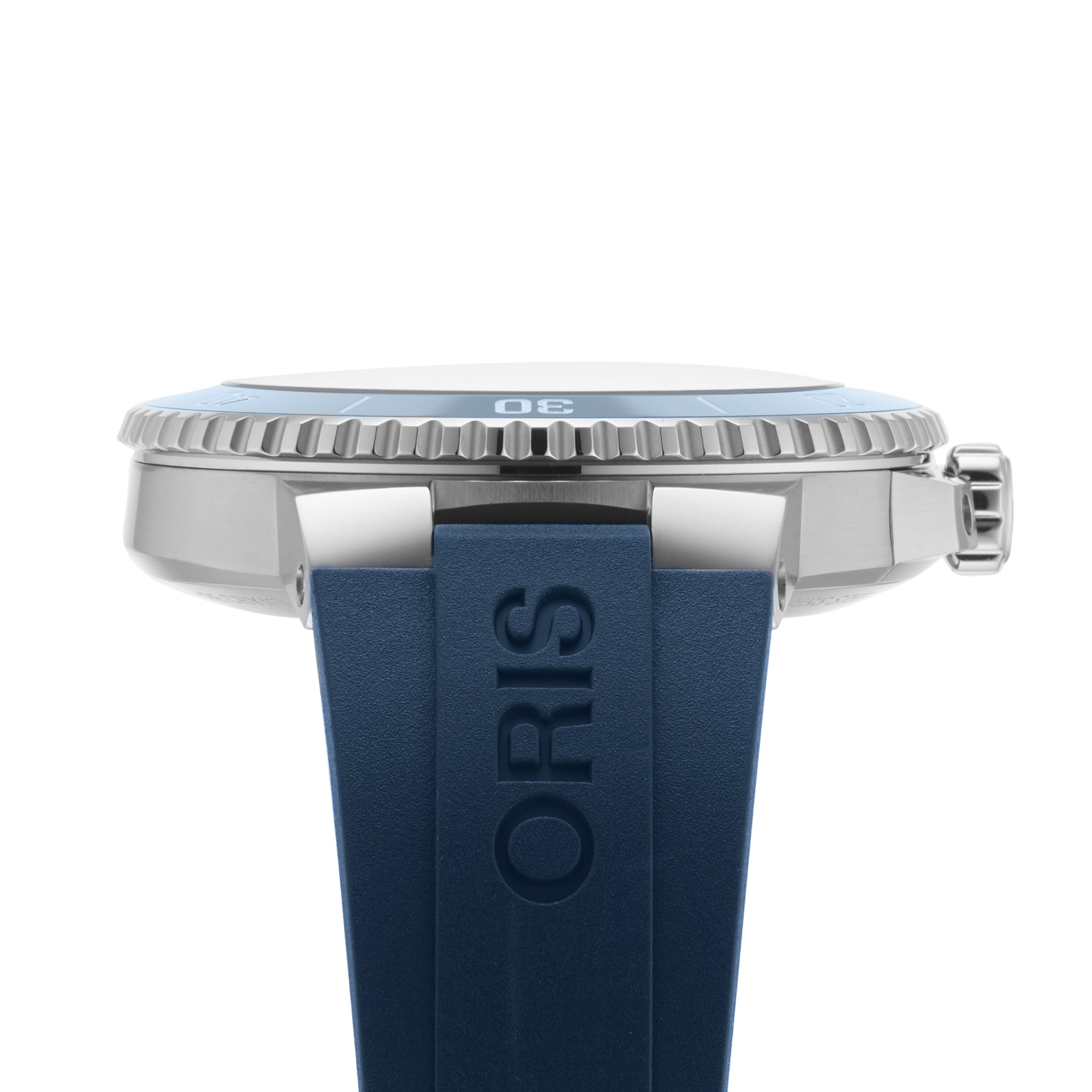 Oris Aquis Date 43.5mm Blue Strap Mens Watch Oris Aquis Date 43.5mm Blue Strap Mens Watch