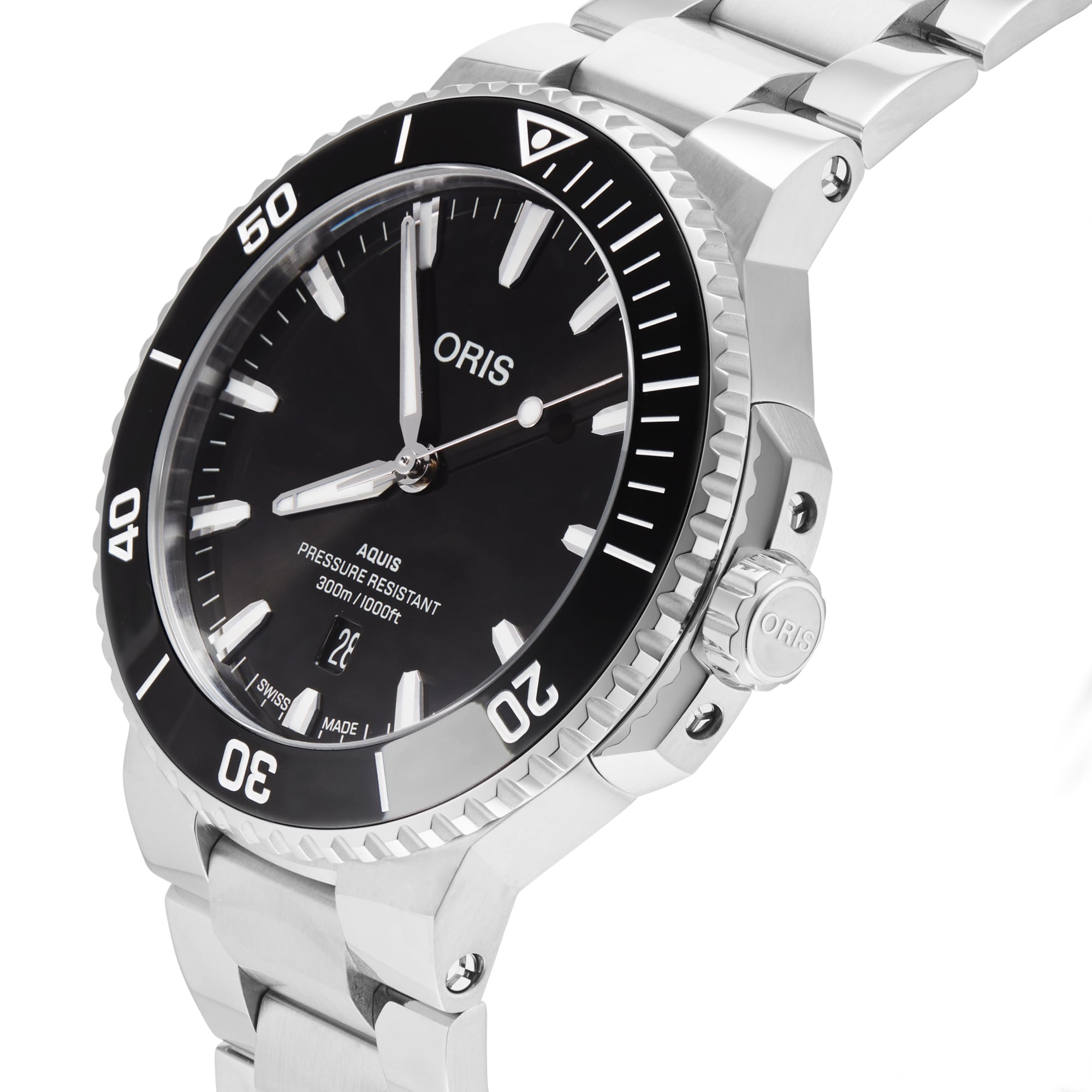 Oris Aquis Date 43.5mm Black Dial Mens Watch Oris Aquis Date 43.5mm Black Dial Mens Watch