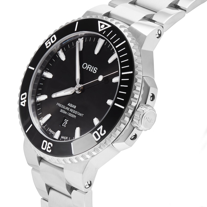 Oris Aquis Date 43.5mm Black Dial