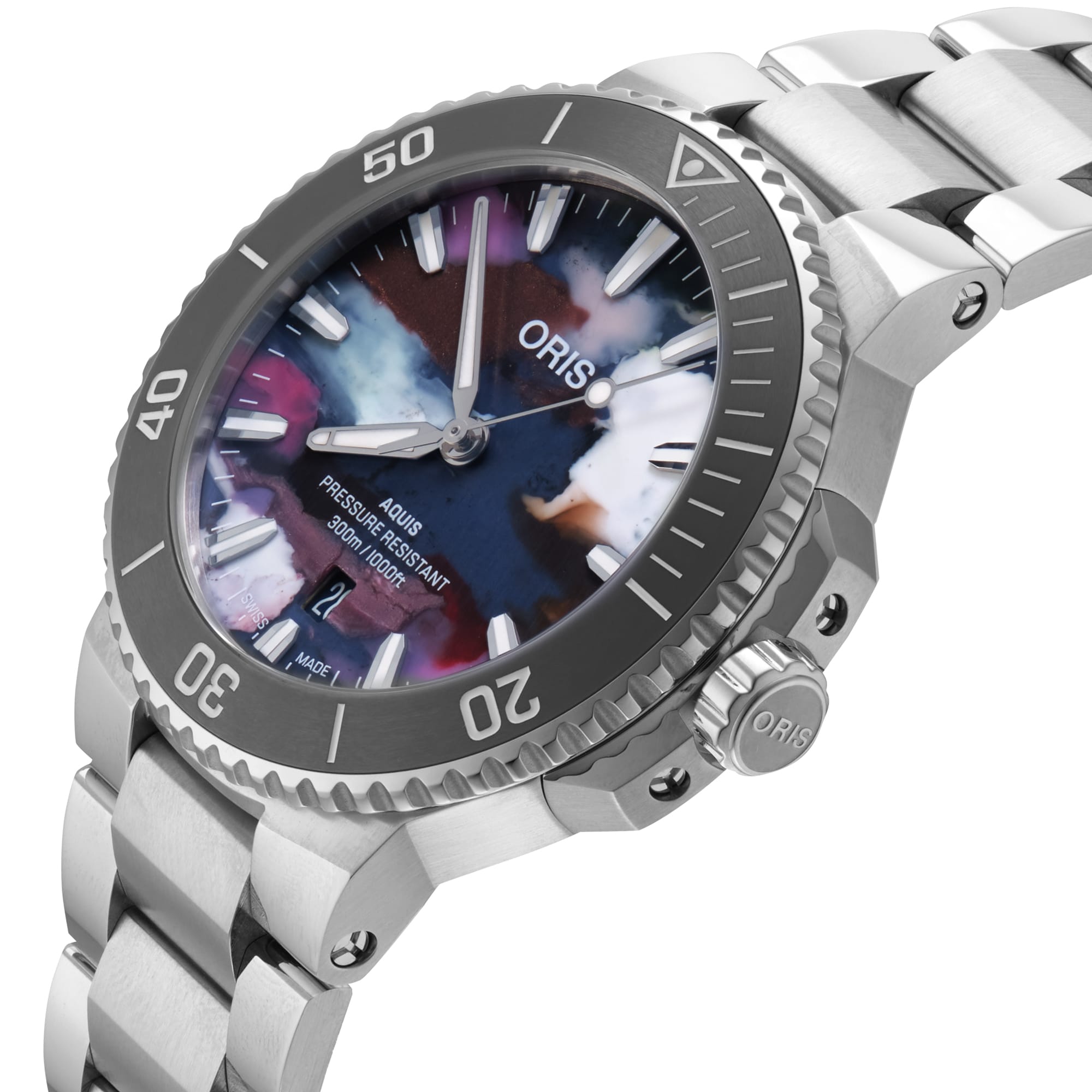 Oris Aquis Date Upcycle 41.5mm Mens Watch Oris Aquis Date Upcycle 41.5mm Mens Watch