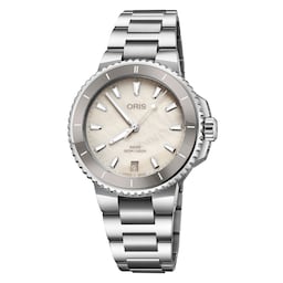 17601257 - Aquis Date 36.5mm Beige Dial