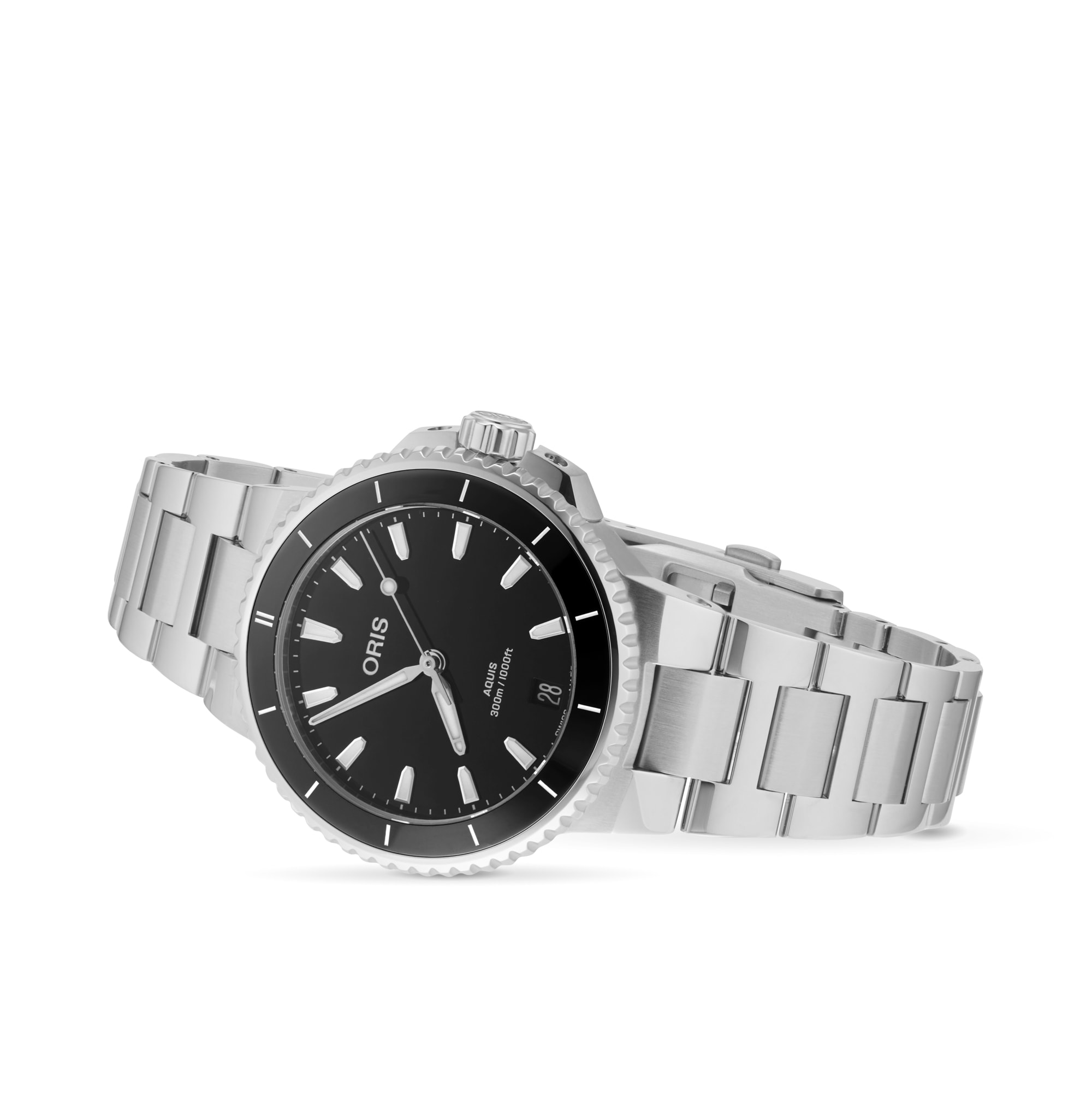 Oris aquis black dial best sale