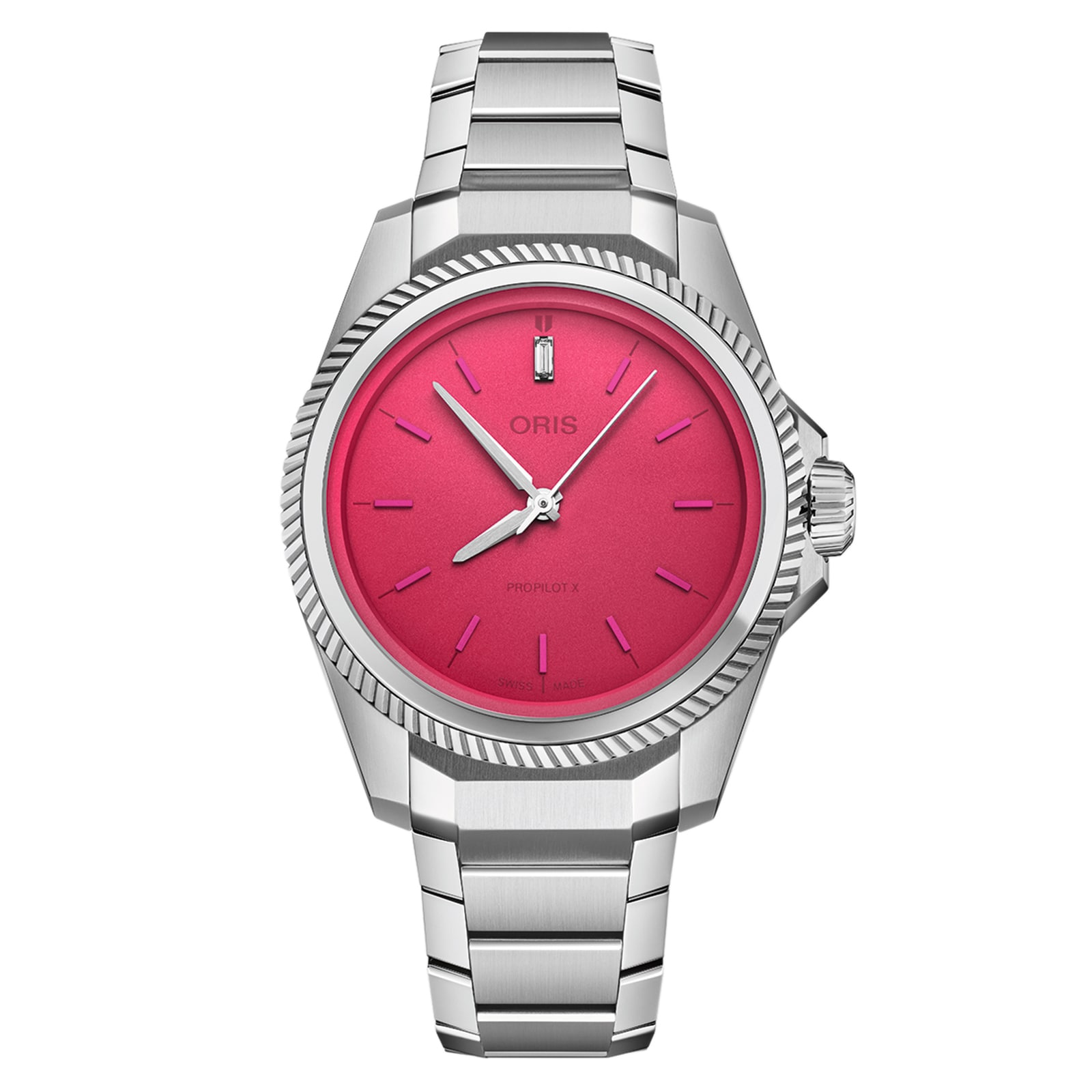 Oris Pro Pilot X 34mm Unisex Watch Miss Piggy Edition Oris Pro Pilot X 34mm Unisex Watch Miss Piggy Edition