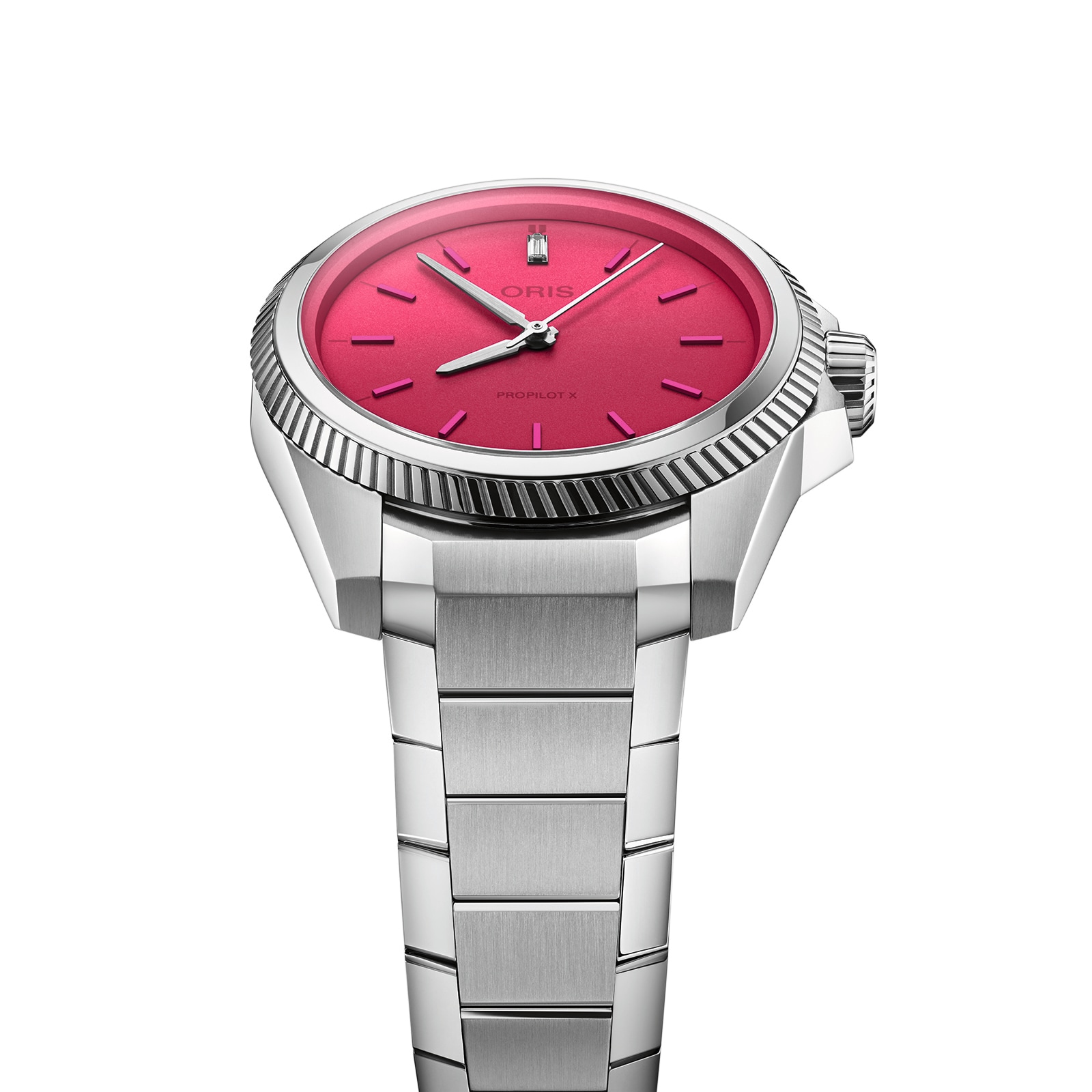 Oris Pro Pilot X 34mm Unisex Watch Miss Piggy Edition Oris Pro Pilot X 34mm Unisex Watch Miss Piggy Edition