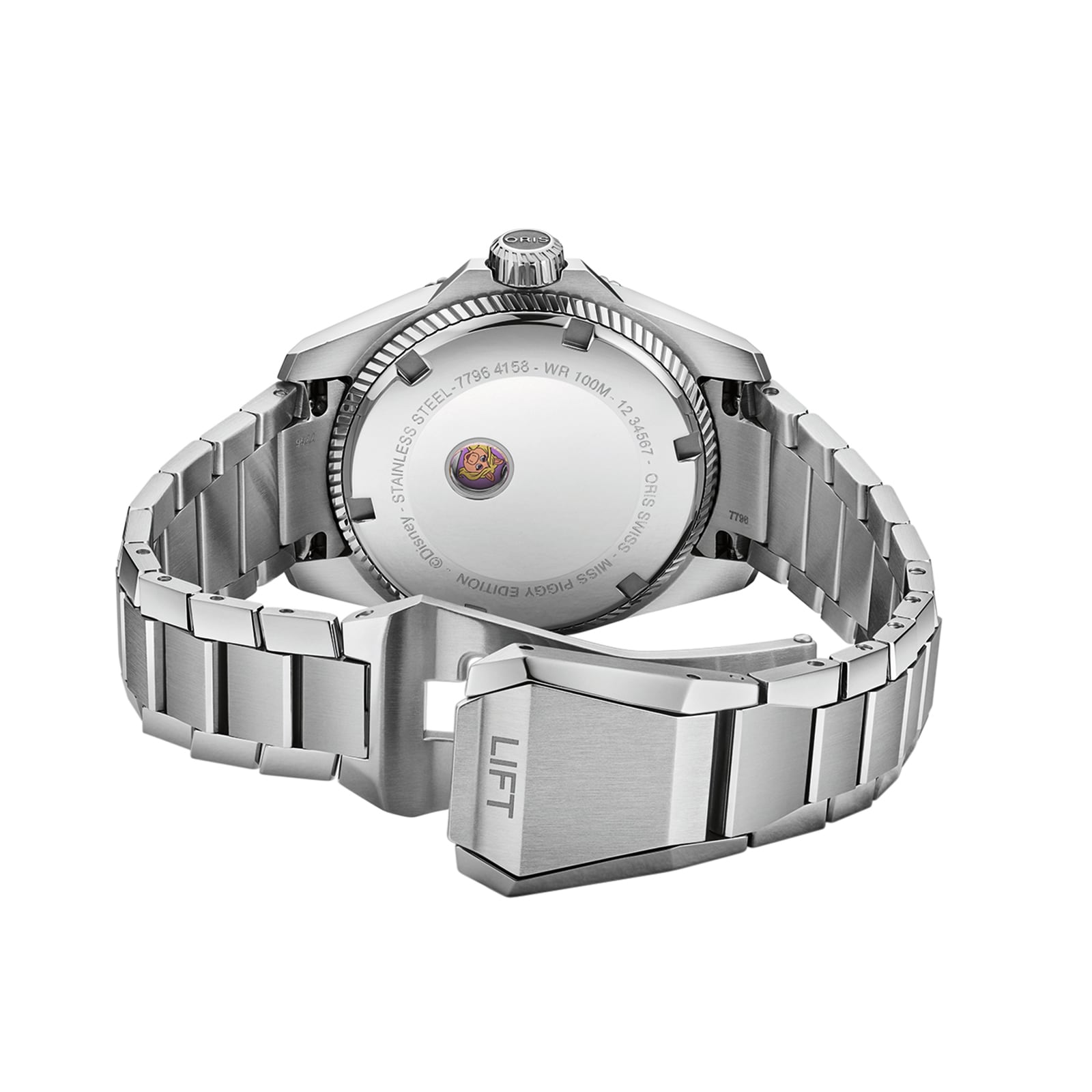 Oris Pro Pilot X 34mm Unisex Watch Miss Piggy Edition Oris Pro Pilot X 34mm Unisex Watch Miss Piggy Edition