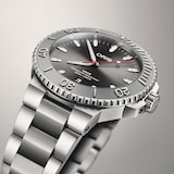 Oris Aquis Date Relief 43.5mm Unisex Watch Grey
