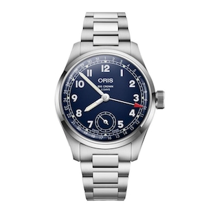 Oris Big Crown Pointer Date Calibre 403 38mm Mens Watch Navy