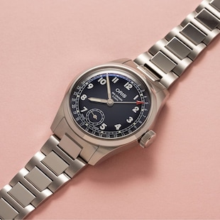 Oris Big Crown Pointer Date Calibre 403 38mm Mens Watch Navy