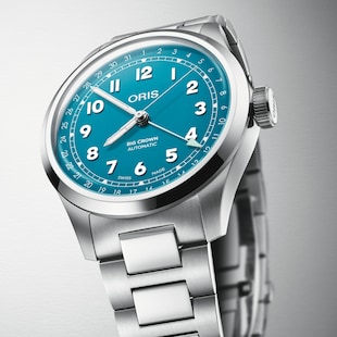 Oris Big Crown Pointer Date 40mm Mens Watch Blue