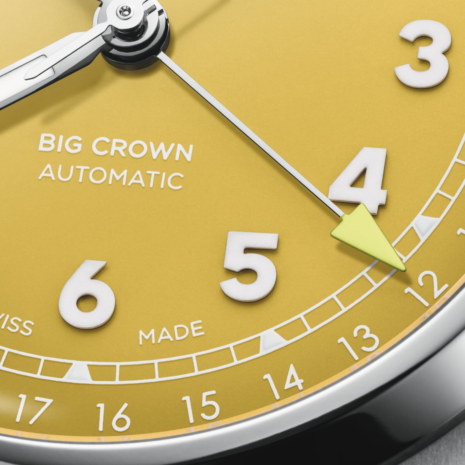 Oris Big Crown Pointer Date 40mm Mens Watch Yellow