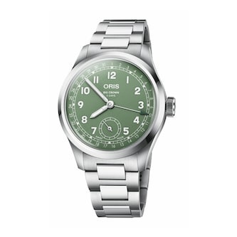Oris Big Crown Pointer Date Calibre 403 40mm Mens Watch Green Oris Big Crown Pointer Date Calibre 403 40mm Mens Watch Green