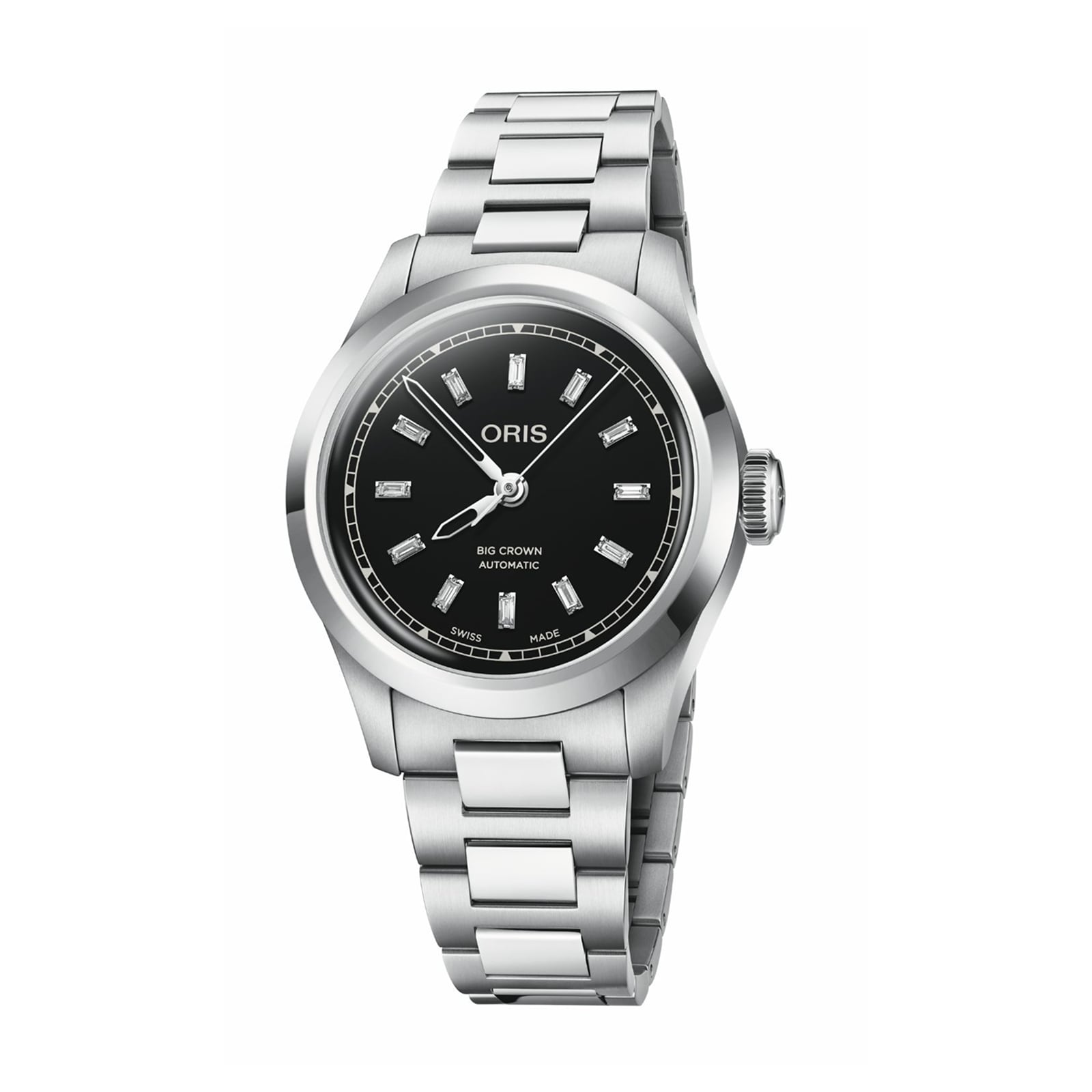 Oris Big Crown 34mm Ladies Watch Black Diamond Oris Big Crown 34mm Ladies Watch Black Diamond