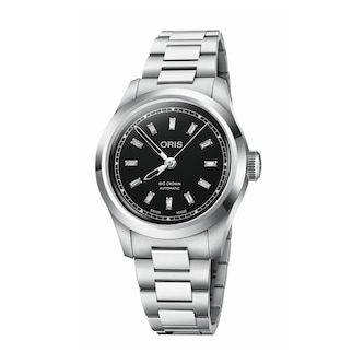 Oris Big Crown 34mm Ladies Watch Black Diamond Oris Big Crown 34mm Ladies Watch Black Diamond