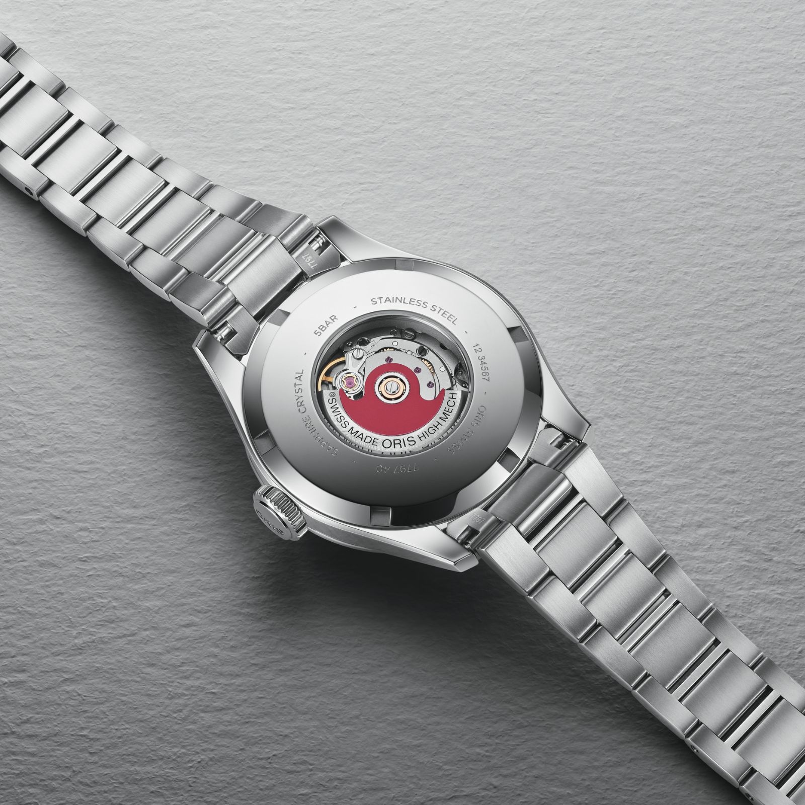 Oris Big Crown 34mm Ladies Watch Black Diamond