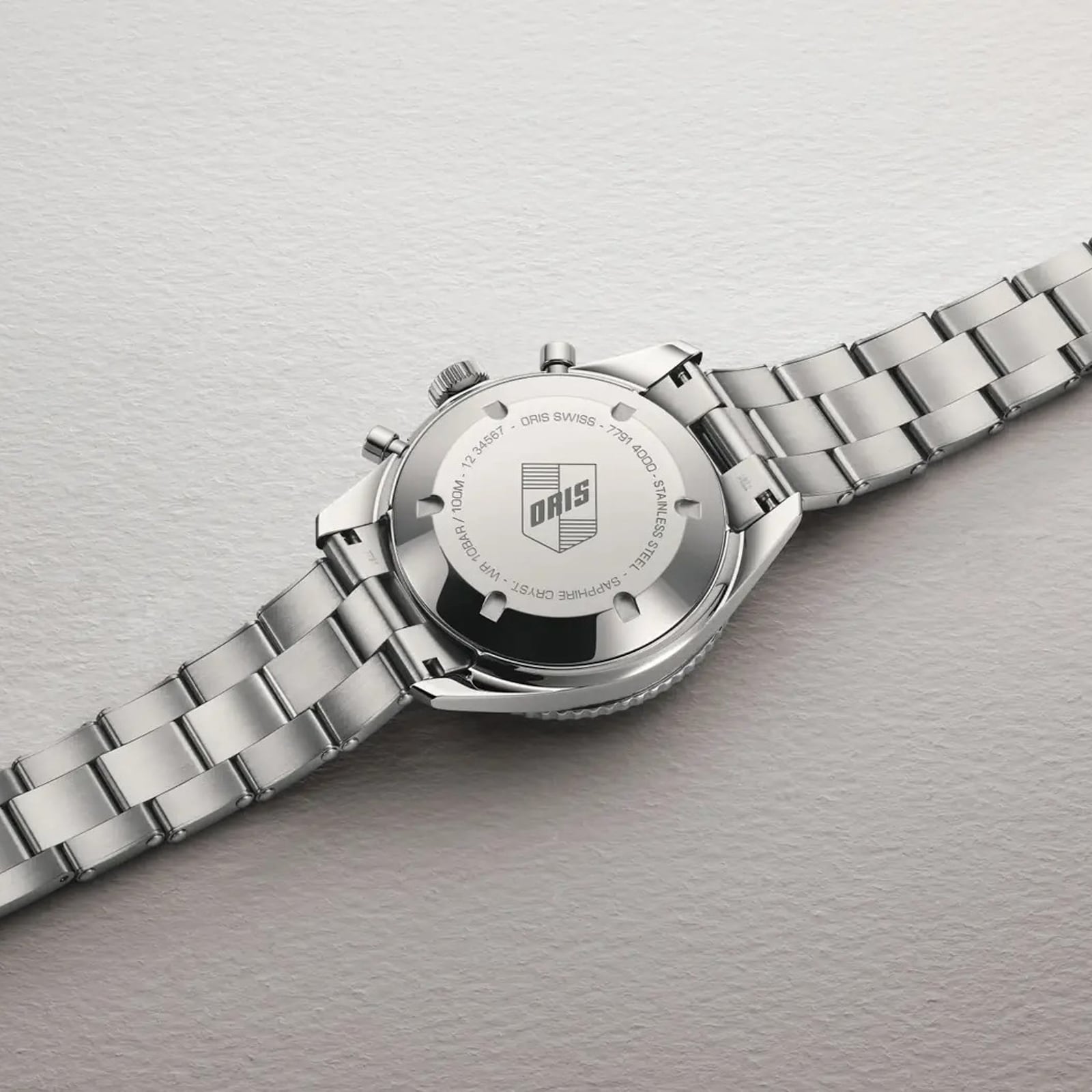 Oris Divers Sixty‑Five Chronograph 40mm Mens Watch Grey Stainless Steel