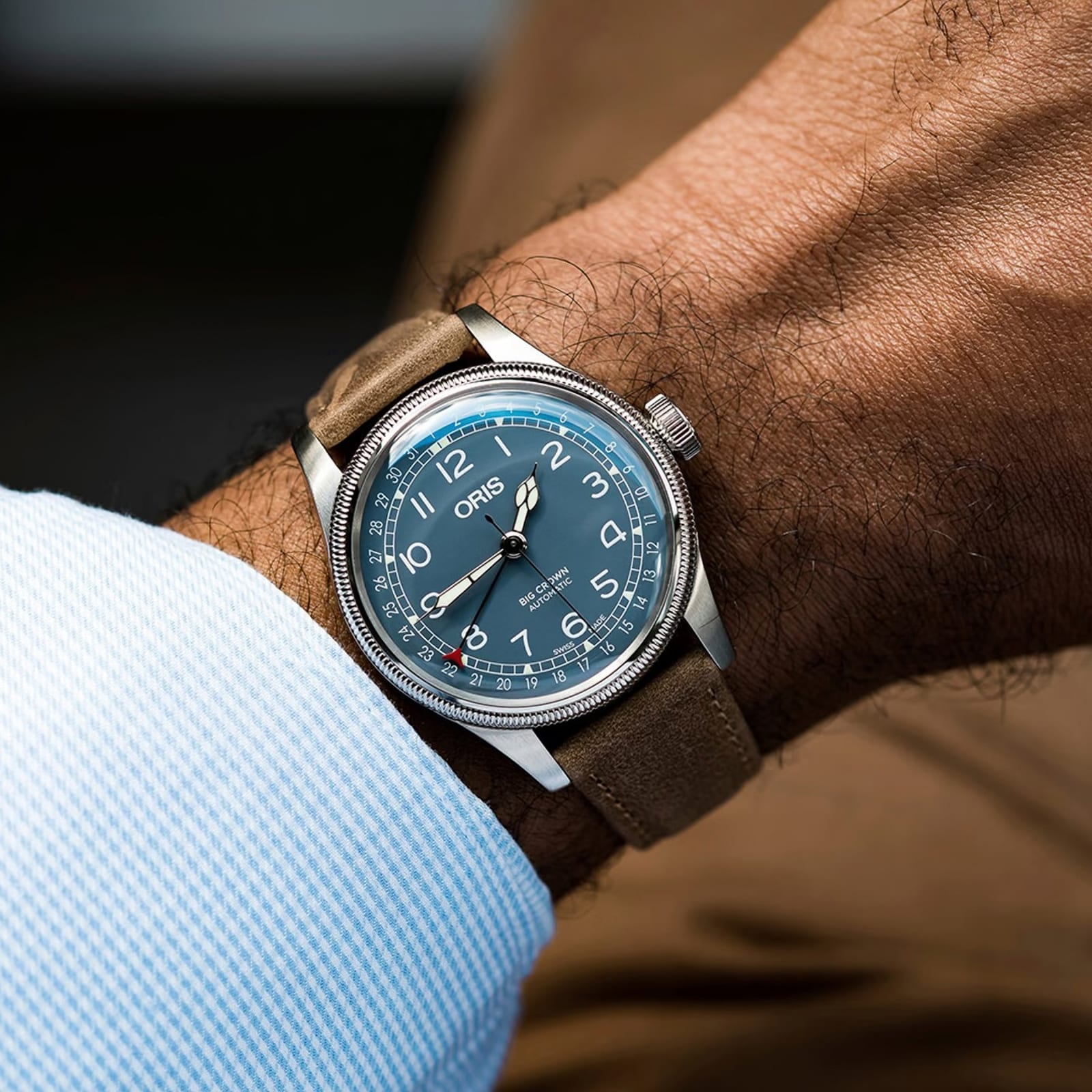 Oris Big Crown Pointer Date 40mm Mens Watch