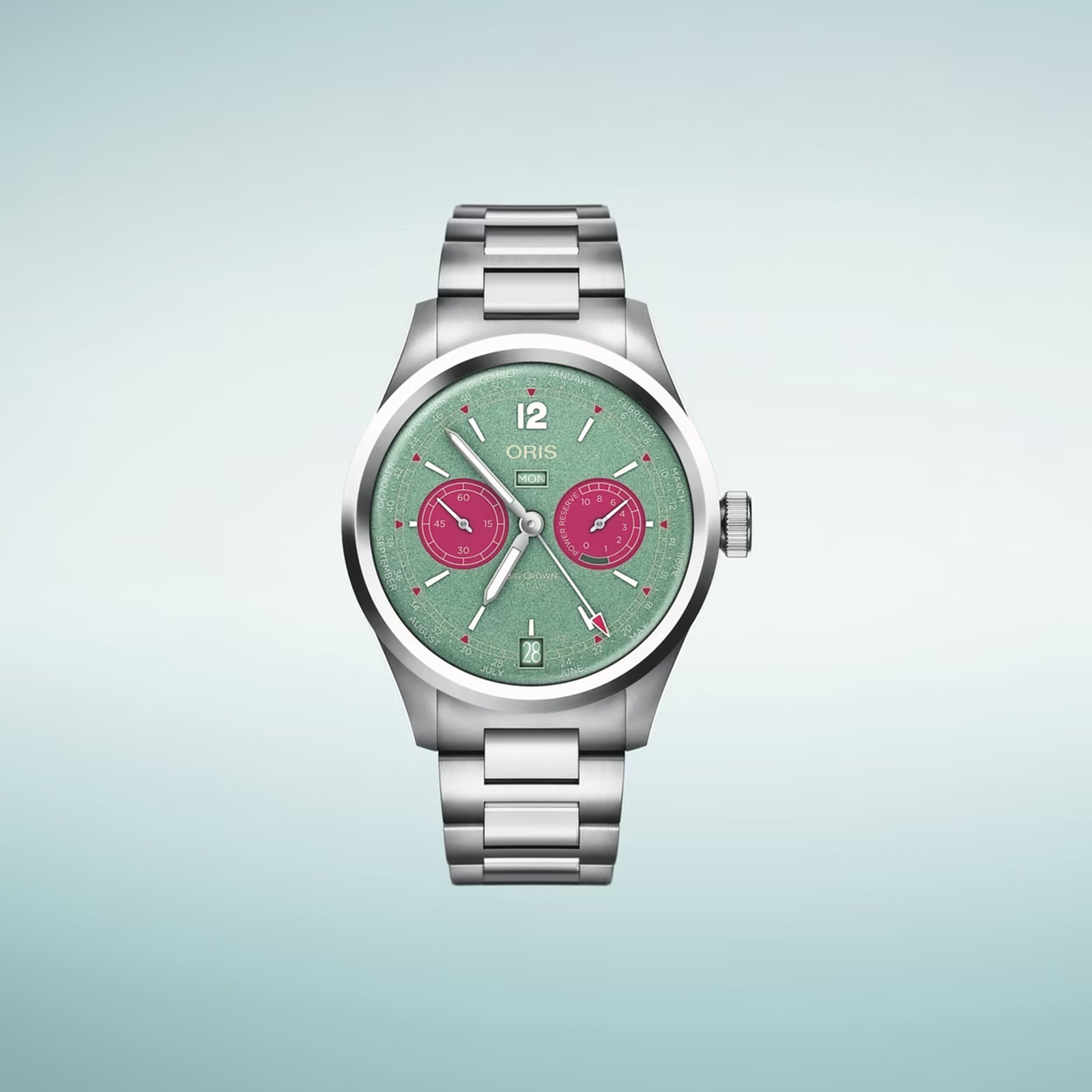Oris Big Crown Calibre 113 43mm Mens Watch Green Oris Big Crown Calibre 113 43mm Mens Watch Green
