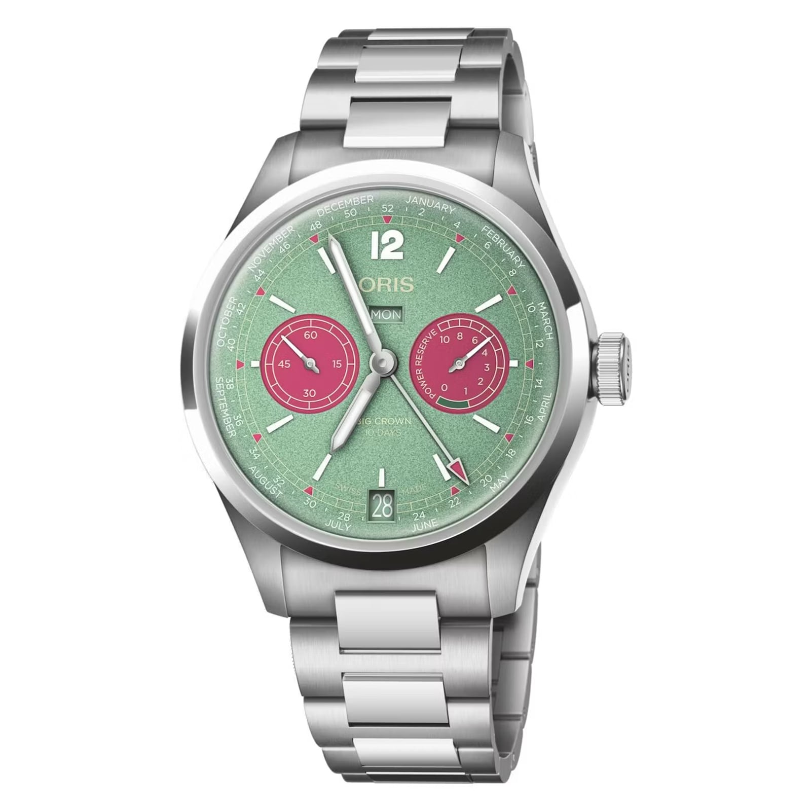 Oris Big Crown Calibre 113 43mm Mens Watch Green