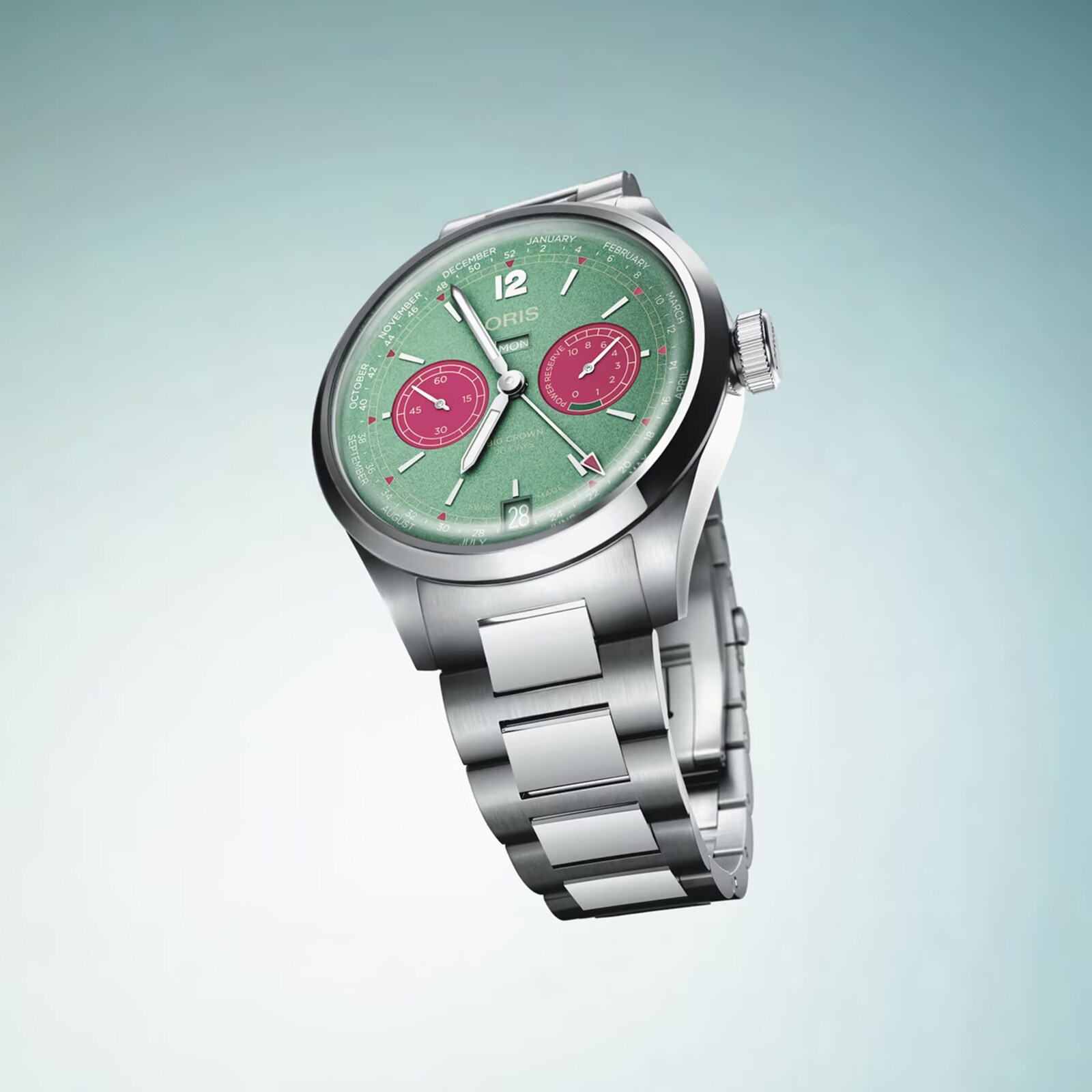 Oris Big Crown Calibre 113 43mm Mens Watch Green