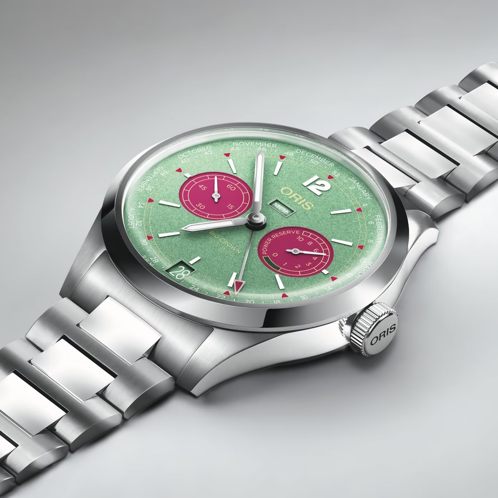 Oris Big Crown Calibre 113 43mm Mens Watch Green