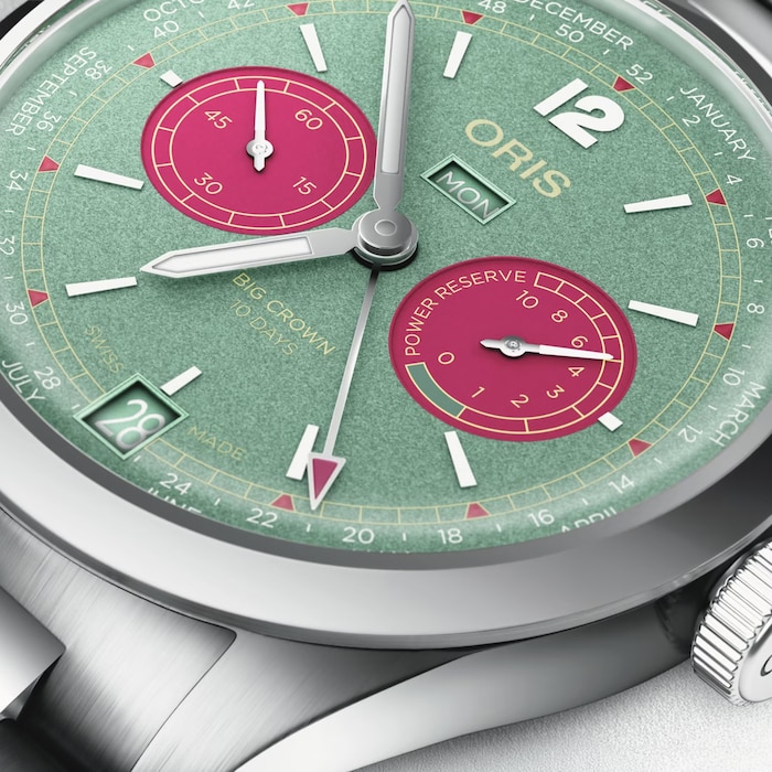 Oris Big Crown Calibre 113 43mm Mens Watch Green