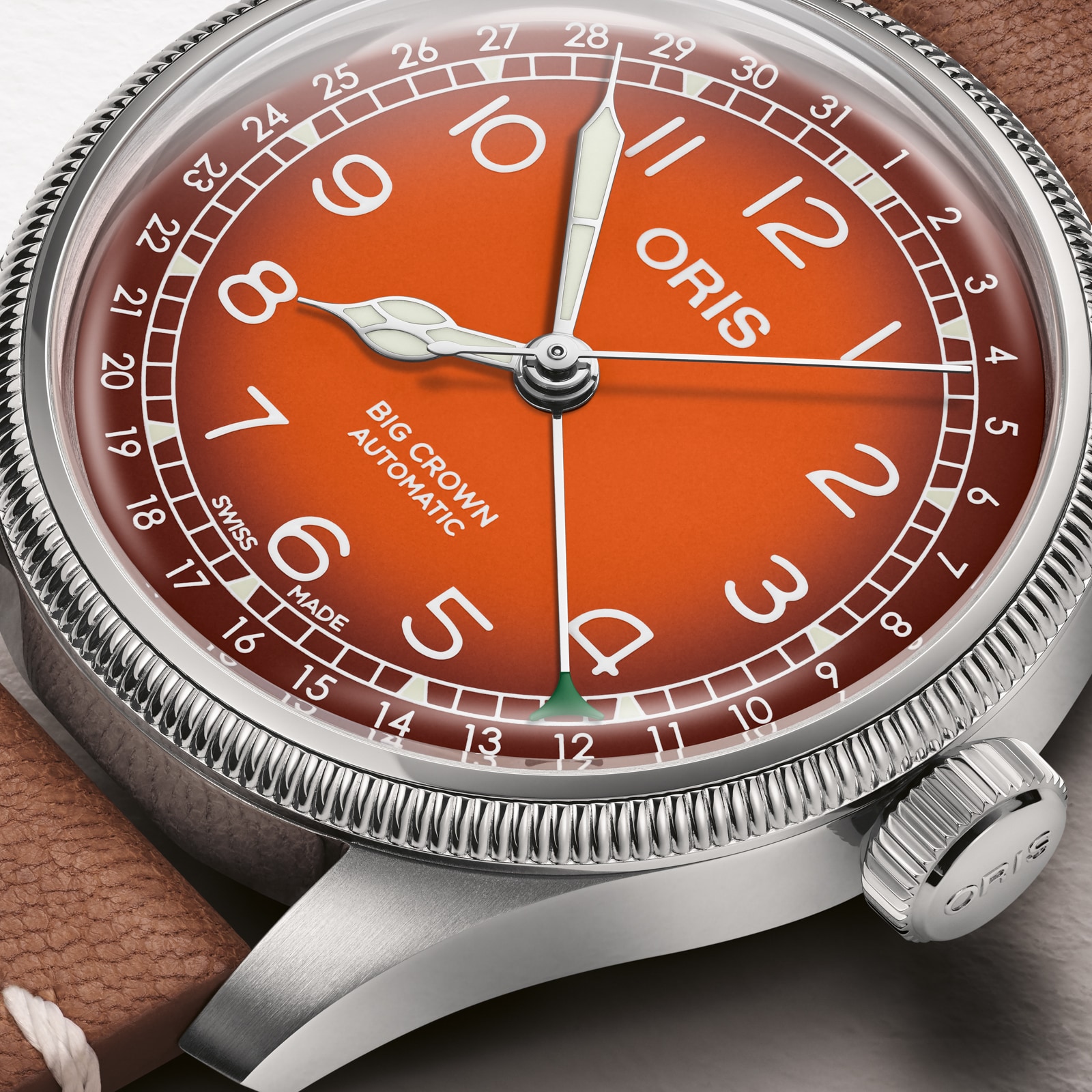 Oris Oris X Cervo Volante 40mm Mens Watch Orange 01754 7785 4068