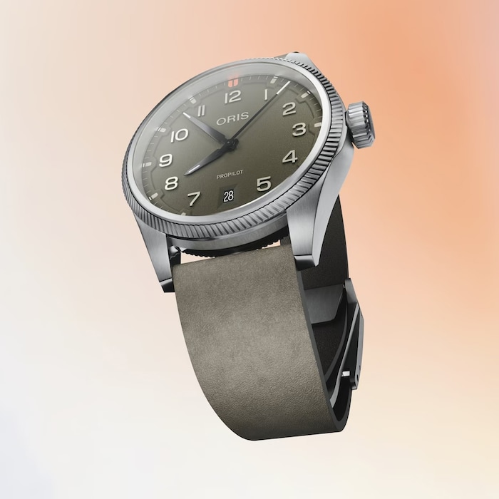 Oris Propilot Date 41mm Mens Watch Khaki